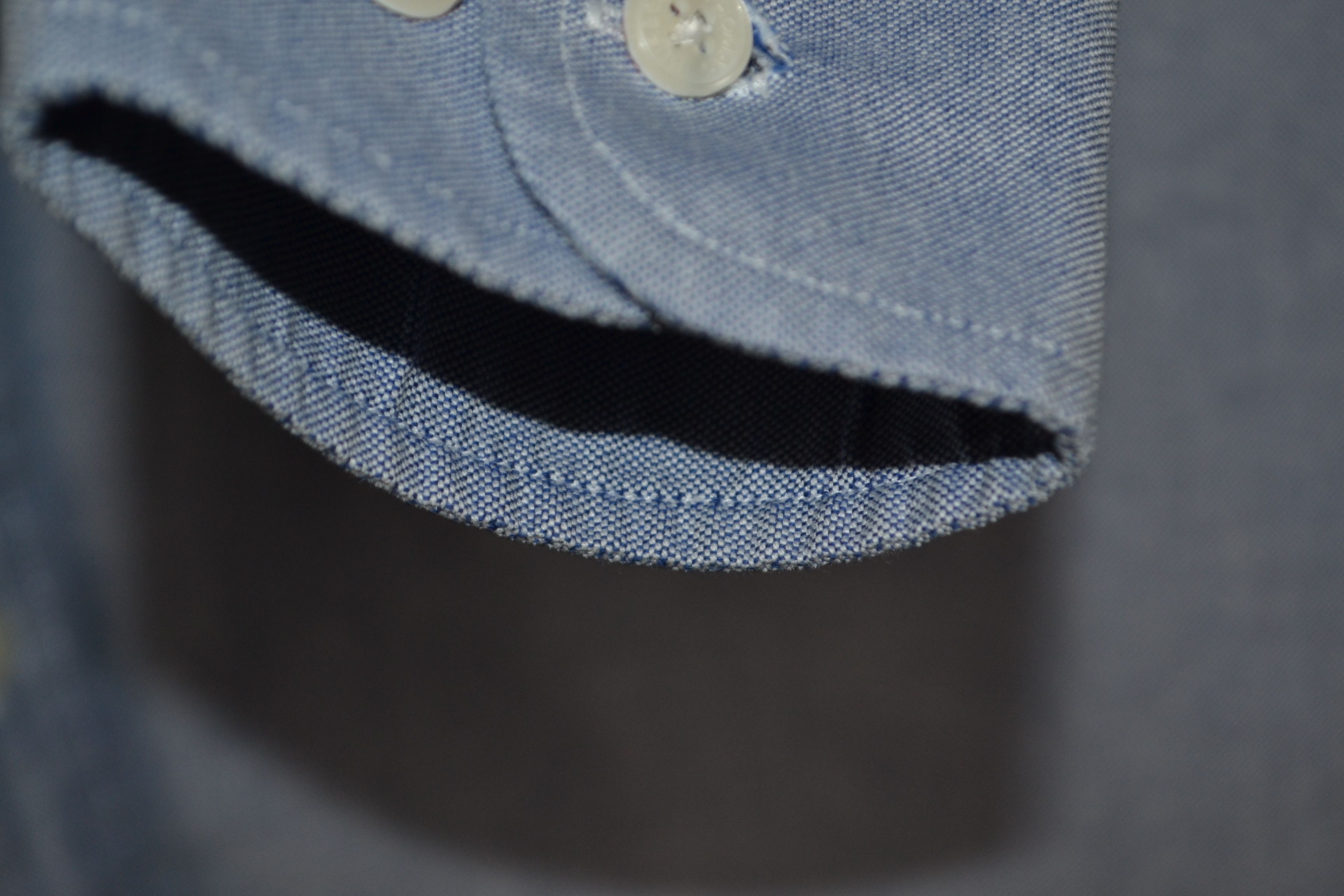 Burberry Burberry Thomas Light Blue Shirt Chambray L Size US L / EU 52-54 / 3 - 6 Thumbnail