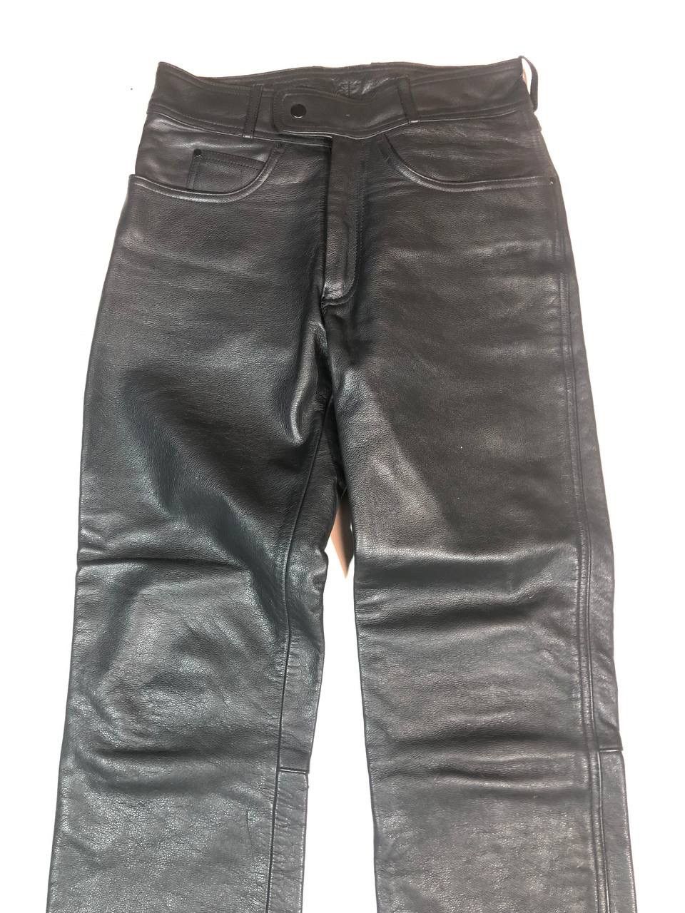 Vintage Echtes Leder Vintage Racing Moto Pants Size US 29 - 2 Thumbnail