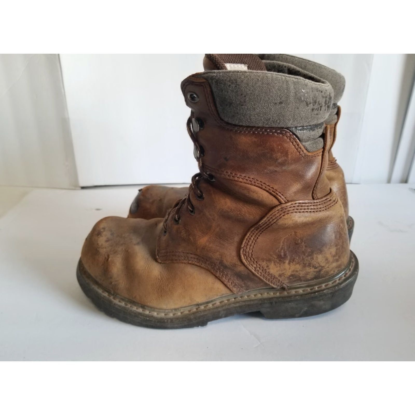 Chippewa Chippewa Logger Boots Men 8.5 Brown Leather Distressed Steel Toe 55026 Size US 9 / EU 42 - 5 Thumbnail