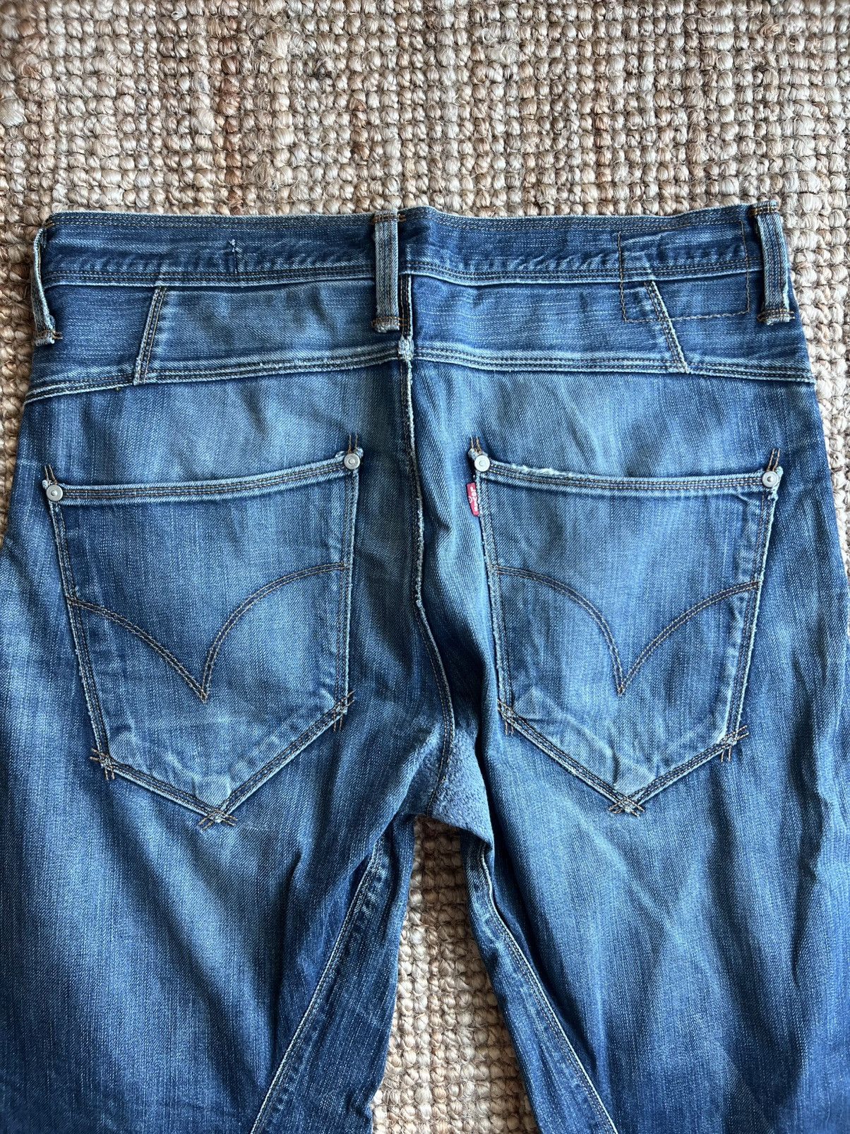 Levi's Vintage Levis Engineered Twisted Jeans Tag W31 Actual 34x30 Size US 31 - 6 Thumbnail