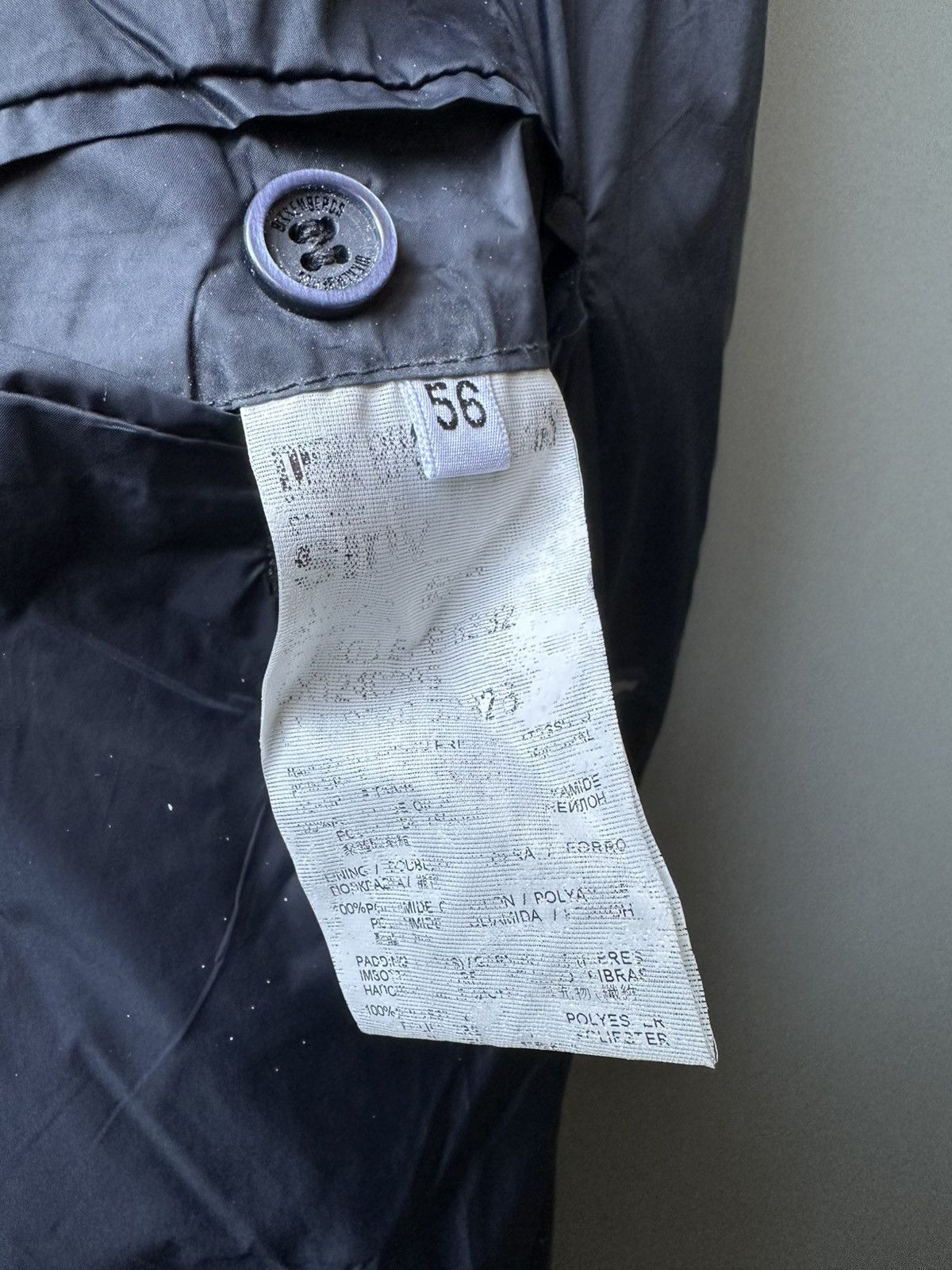 Dirk Bikkembergs Dirk Bikkembergs Nylon Blazer Jacket Size 56 Size US XL / EU 56 / 4 - 8 Thumbnail