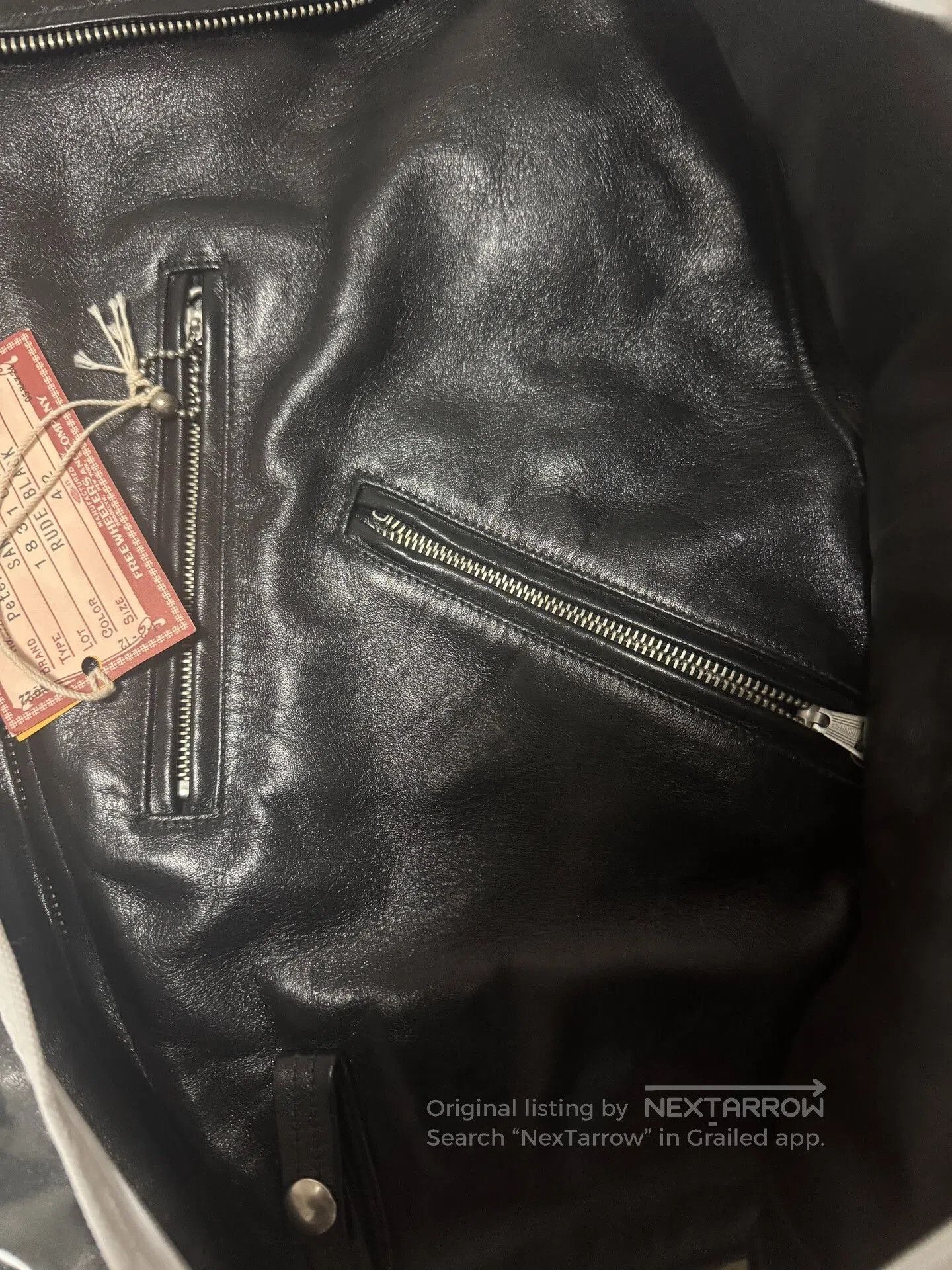 Freewheelers Vintage Freewheelers Black Leather Jacket. Size US XS / EU 42 / 0 - 4 Thumbnail