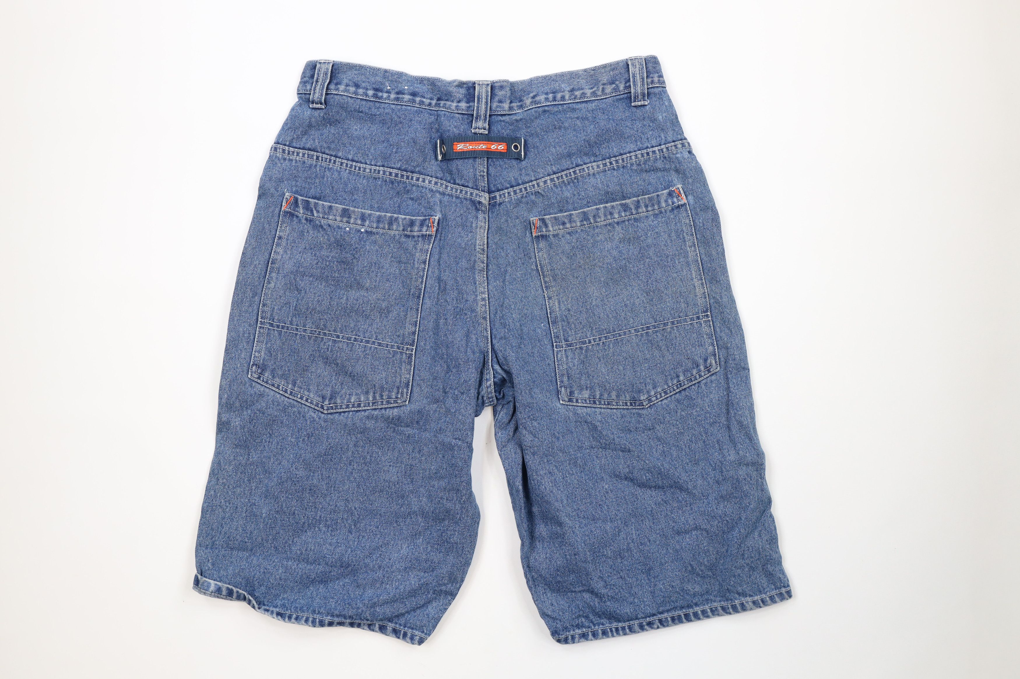 Vintage Vintage 90s Streetwear Big Pocket Denim Jean Shorts Jorts Size US 36 / EU 52 - 9 Thumbnail