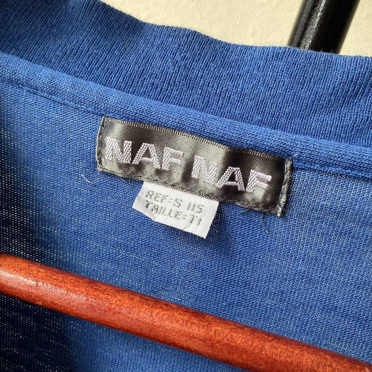 Other NAF NAF Long Sleeve France Streetwear Rap Style Y2k 90s Size US L / EU 52-54 / 3 - 3 Thumbnail