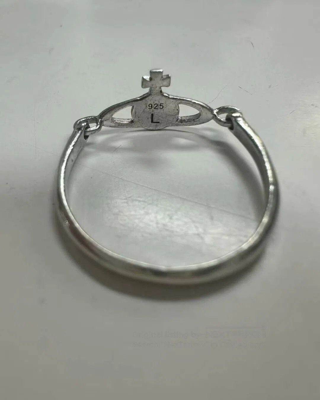 Vivienne Westwood Vivienne Westwood Saturn Ring Size L. Size ONE SIZE - 3 Thumbnail