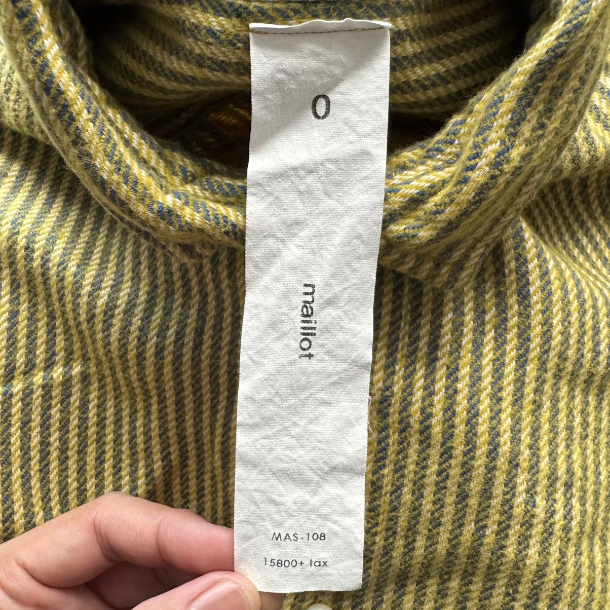 Japanese Brand AW14 Maillot Nel MAS-108 Stripe Button Shirt Size US S / EU 44-46 / 1 - 10 Thumbnail