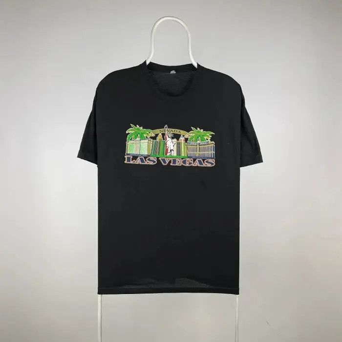 Band Tees Las Vegas Nevada T-shirt size Large vintage black Size US L / EU 52-54 / 3 - 1 Thumbnail