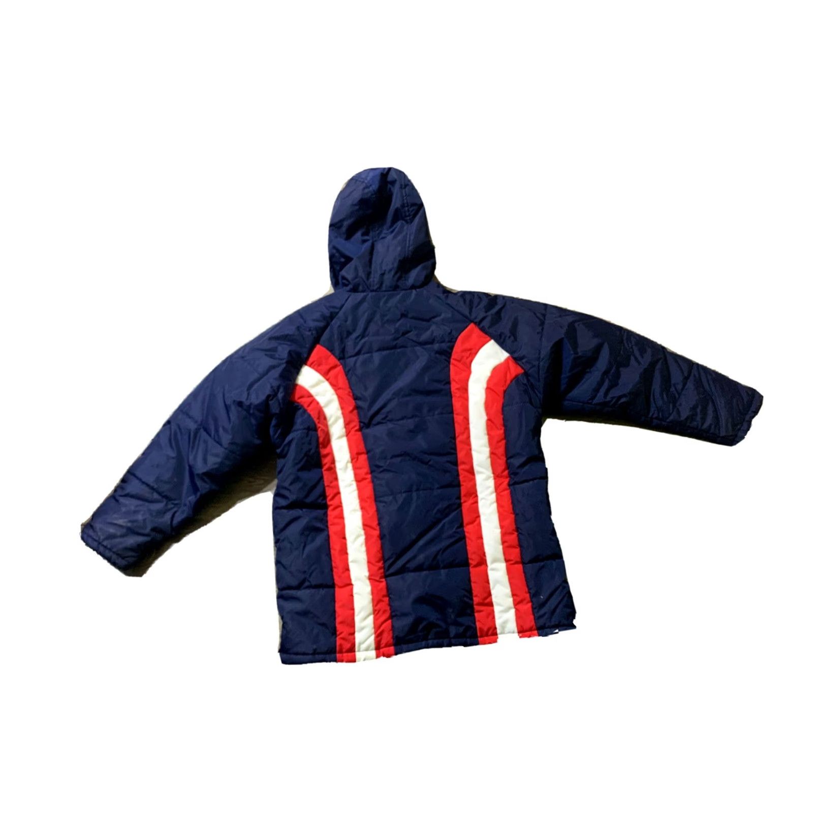 Adidas VINTAGE 90s Adidas Men's Puffer Jacket Red White Blue Medium Size US M / EU 48-50 / 2 - 3 Thumbnail