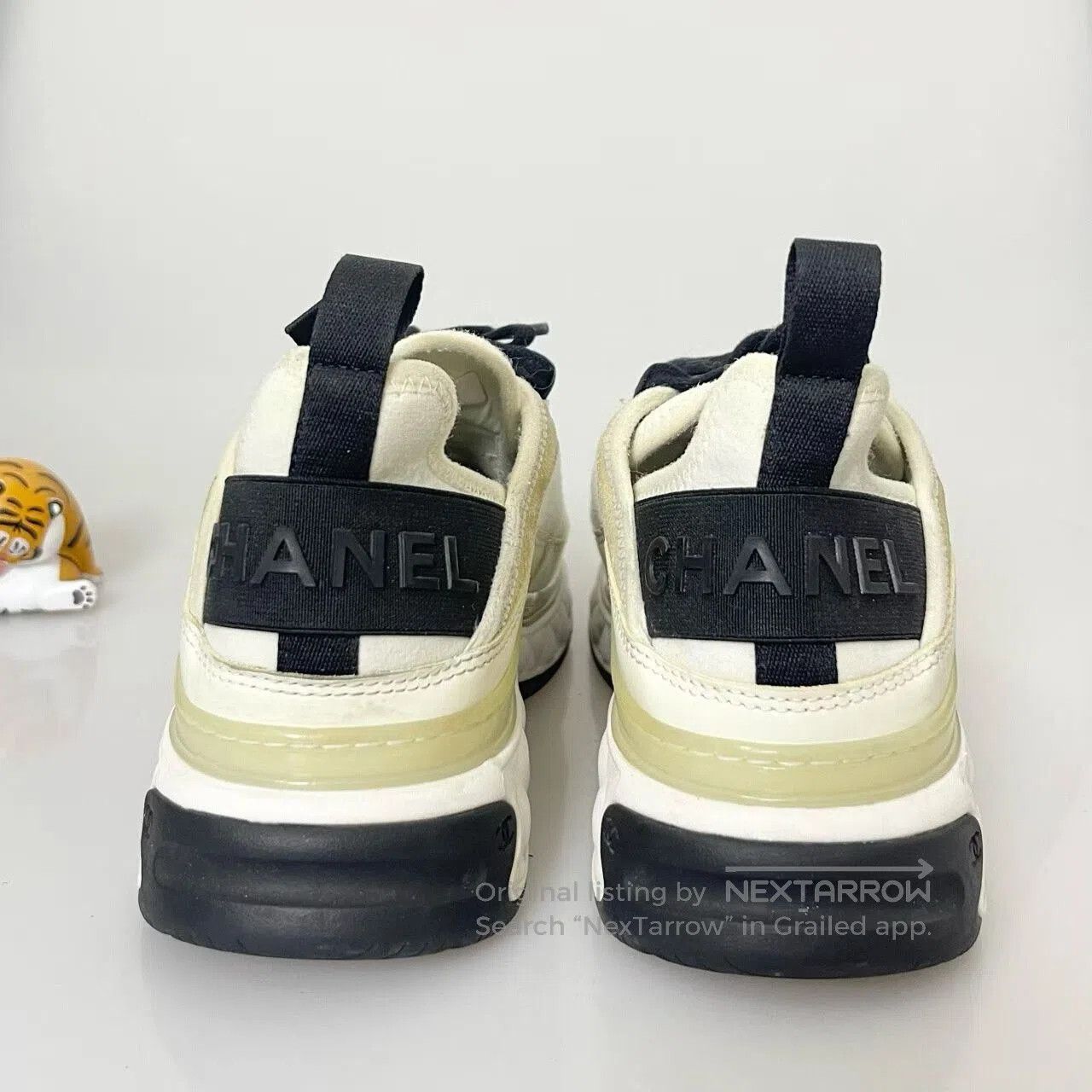 Chanel Chanel White Air Cushion Sneakers. Size US 5 / IT 35 - 5 Thumbnail
