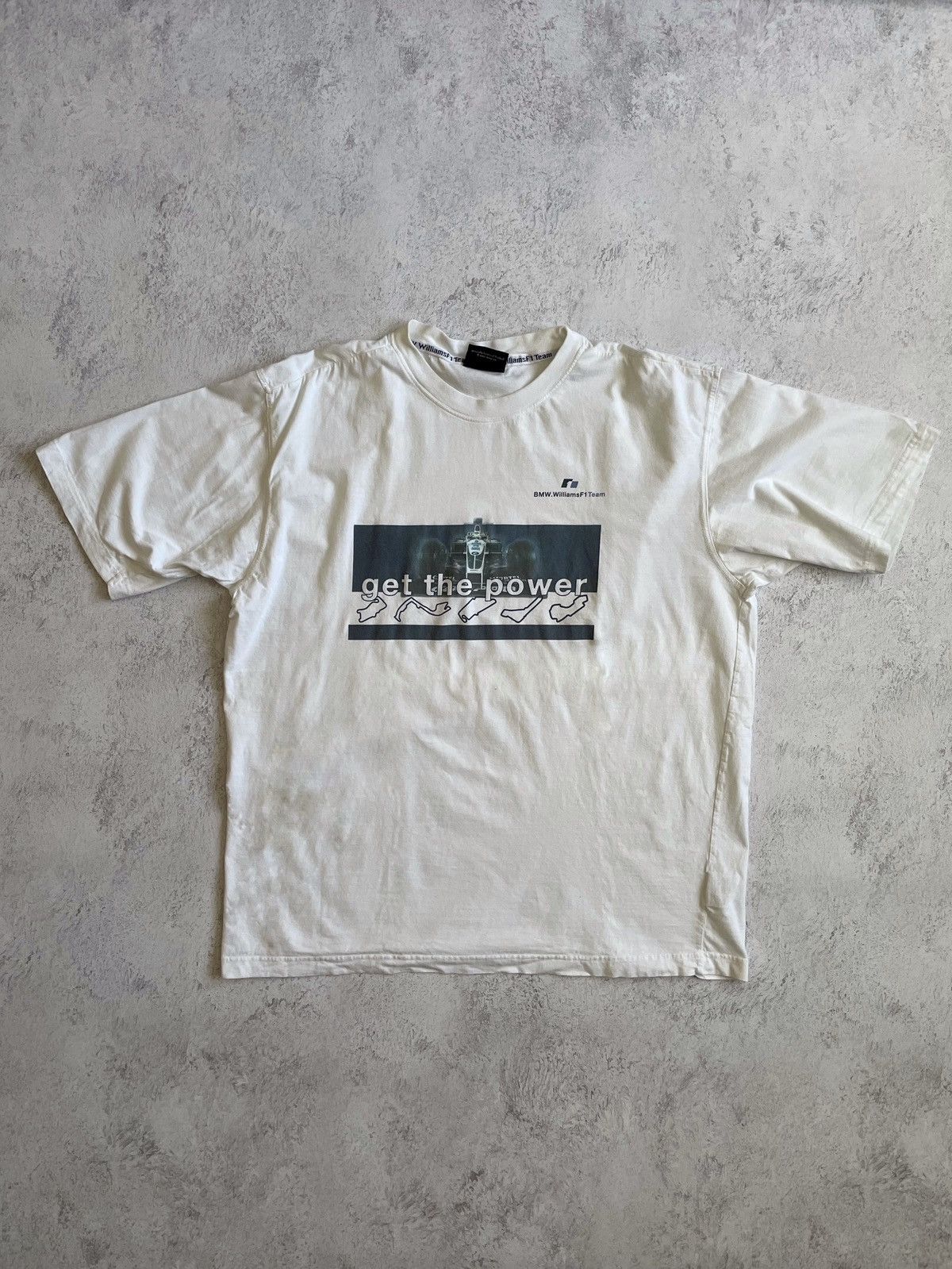 Vintage Formula One Vintage Racing T Shirt 2001 BMW WilliamsF1 Size US XXL / EU 58 / 5 - 1 Thumbnail