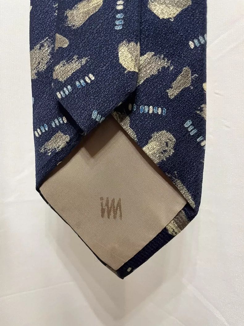 Issey Miyake Issey Miyake Medieval Blue Fun Pattern Tie Size ONE SIZE - 5 Thumbnail