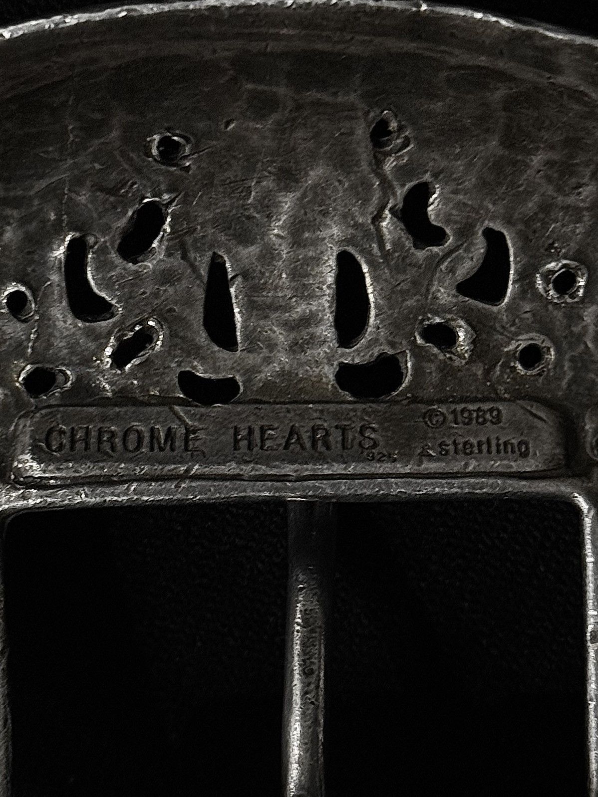 Chrome Hearts Chrome Hearts Vintage Sterling Belt 3 pieces Rock Western Size 40 - 11 Thumbnail