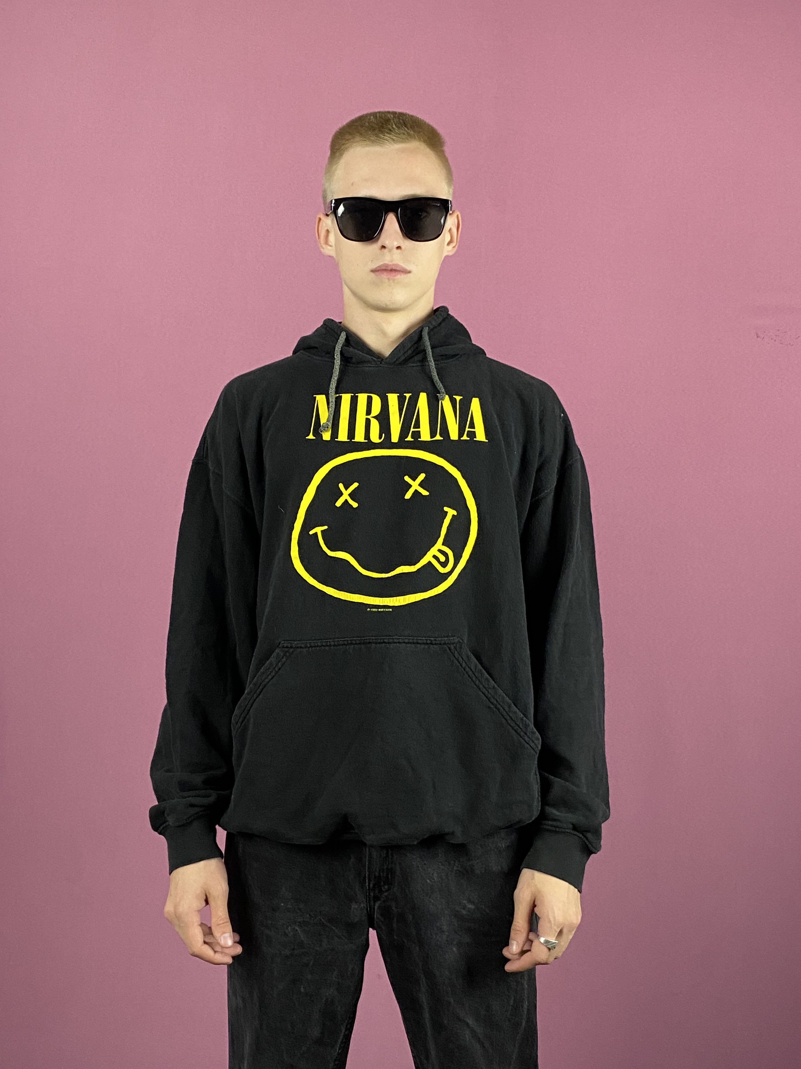 Vintage Nirvana Vintage Men's Hoodie - Size L Size US L / EU 52-54 / 3 - 1 Thumbnail