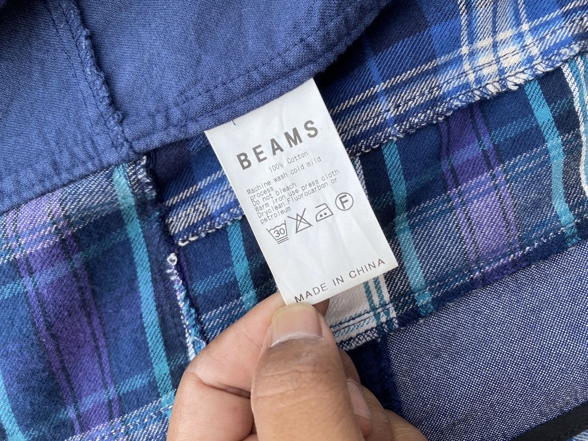 Beams Plus Vintage BEAMS Checkered Jacket Size US L / EU 52-54 / 3 - 9 Thumbnail