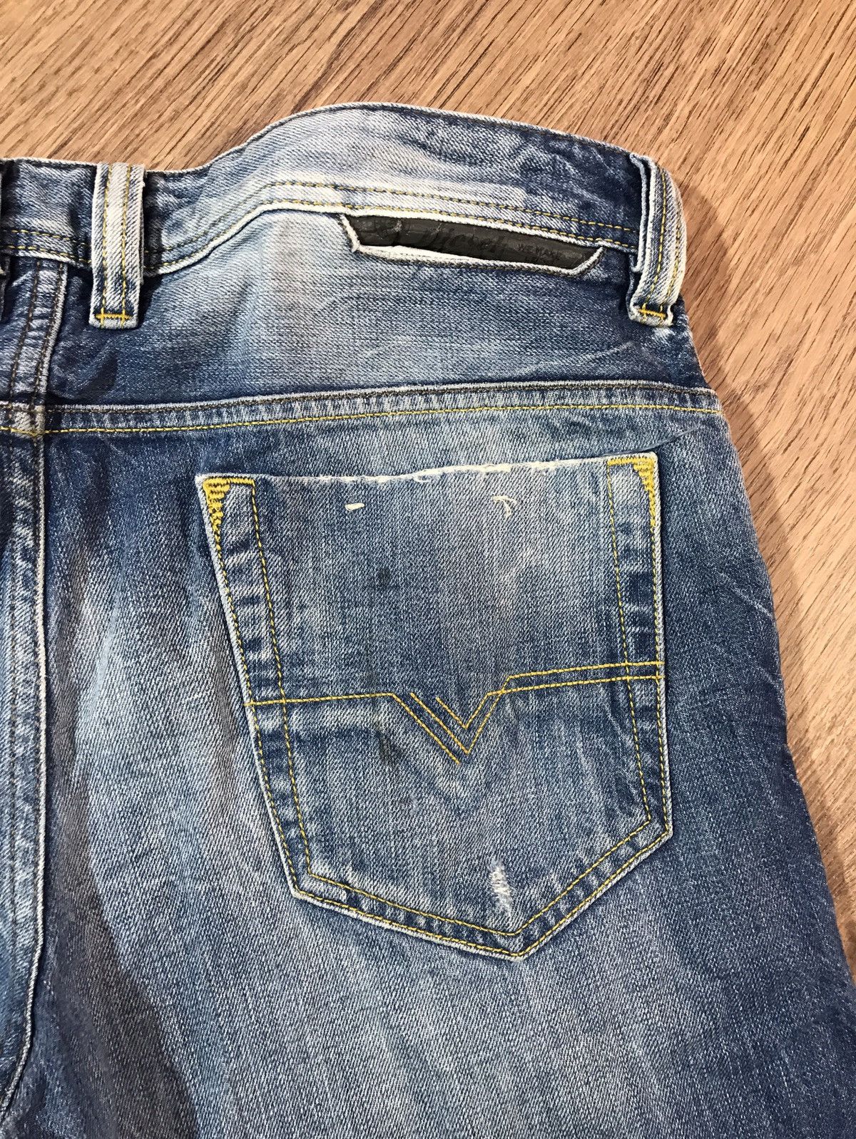 Diesel × Vintage Vintage Diesel Safado distressed denim pants jeans Size US 31 - 14 Thumbnail