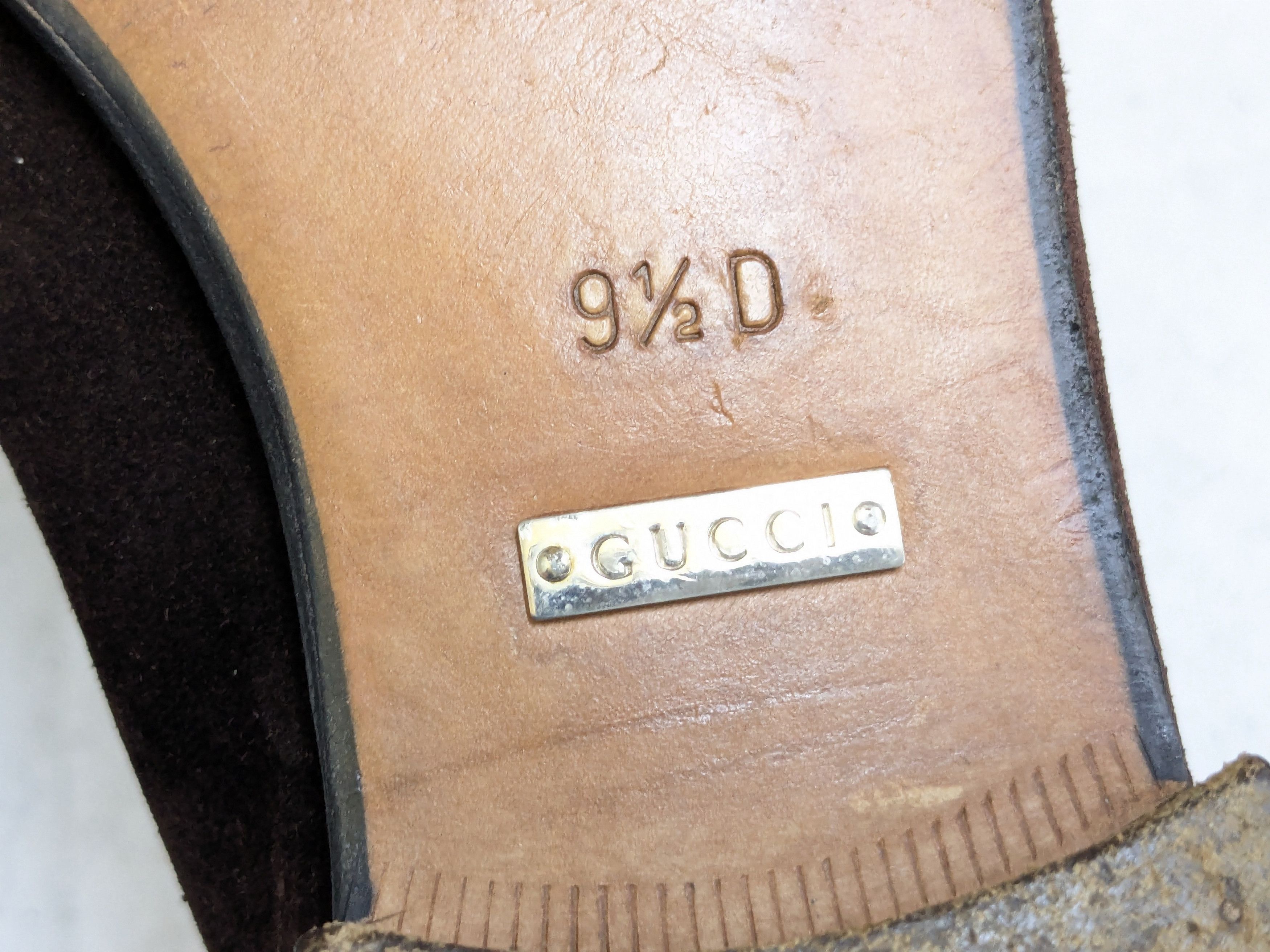 Gucci Gucci Horsebit Loafers Brown Suede Leather 9.5 D Snaffle Size US 9.5 / EU 42-43 - 14 Thumbnail