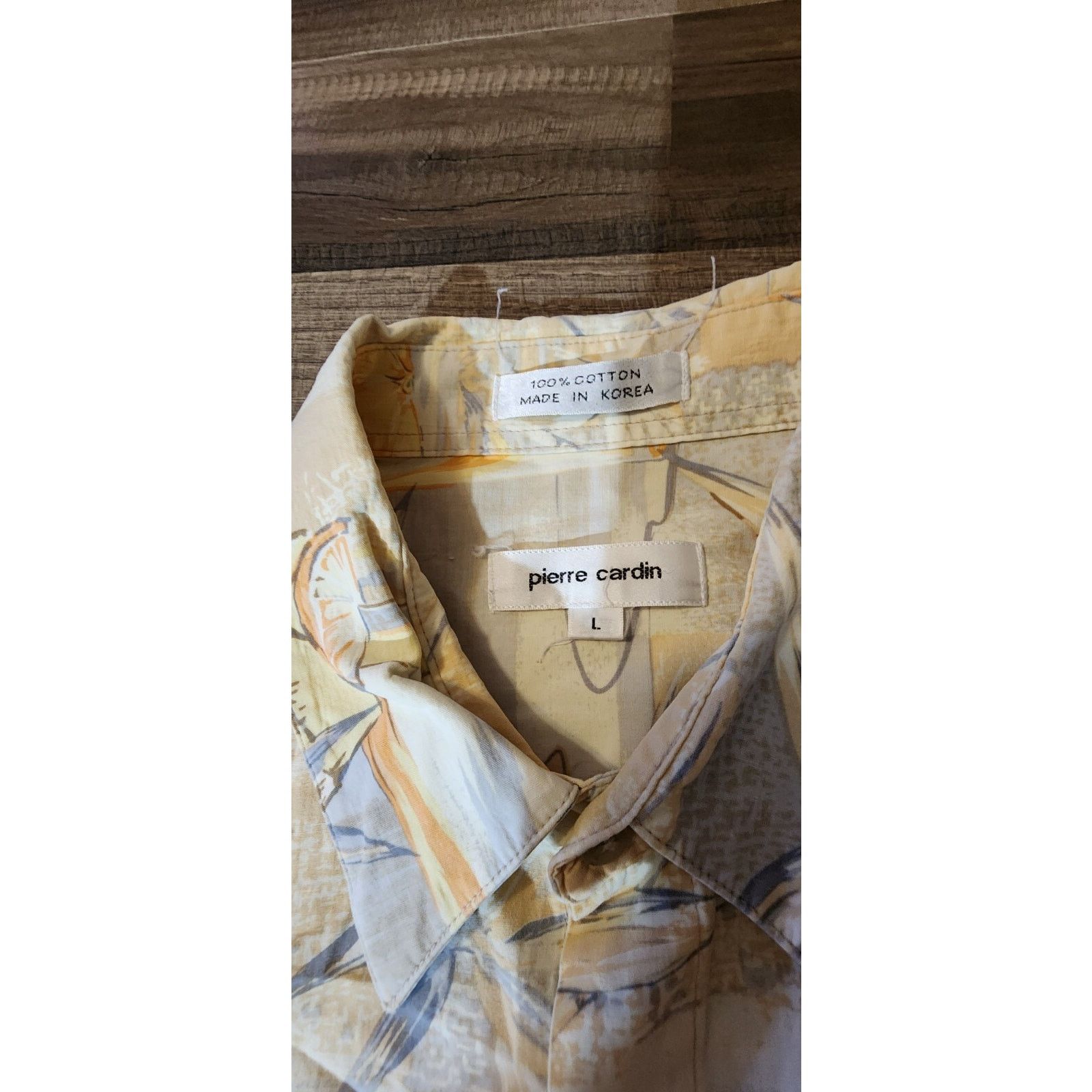 Pierre Cardin Pierre Cardin Hawaiian Shirt Size Large. 1262 Size US L / EU 52-54 / 3 - 6 Thumbnail