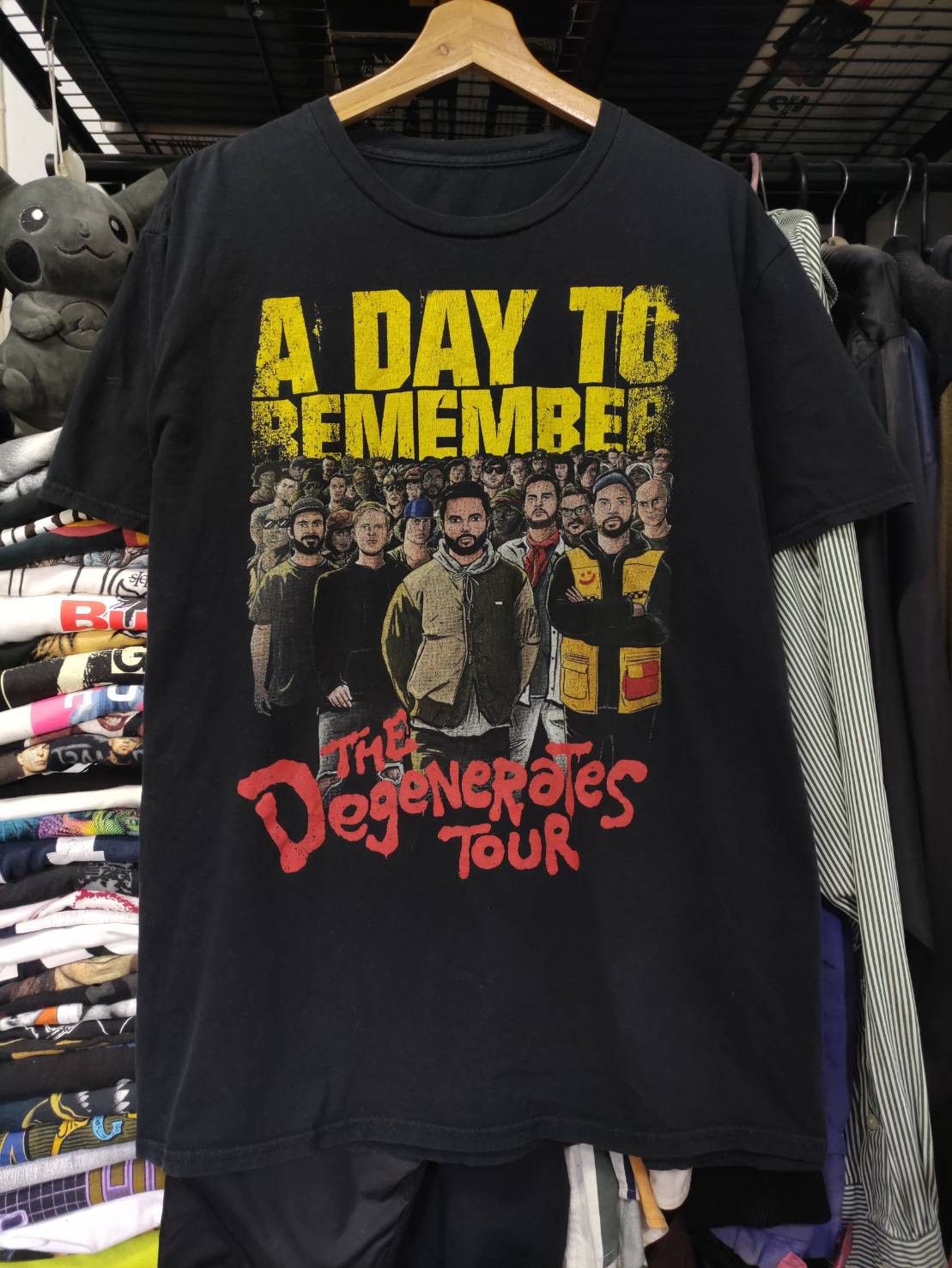 Band Tees A Day To Remember Degenerates Tour Parody The Warriors Size US XL / EU 56 / 4 - 3 Thumbnail