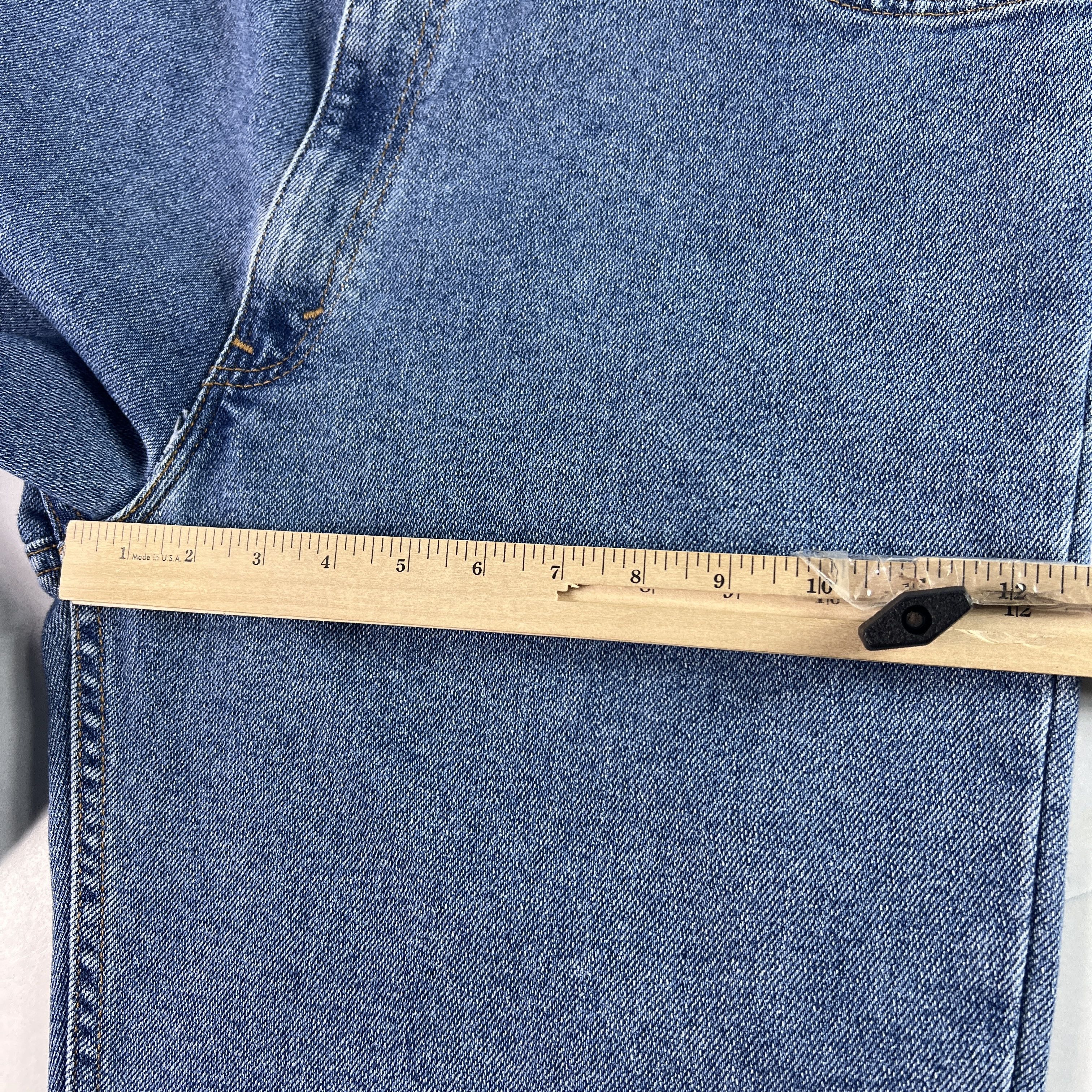 Levi's VTG 90s Levi's Jeans 540 Flex Relaxed Straight Blue Denim Size US 37 - 18 Thumbnail