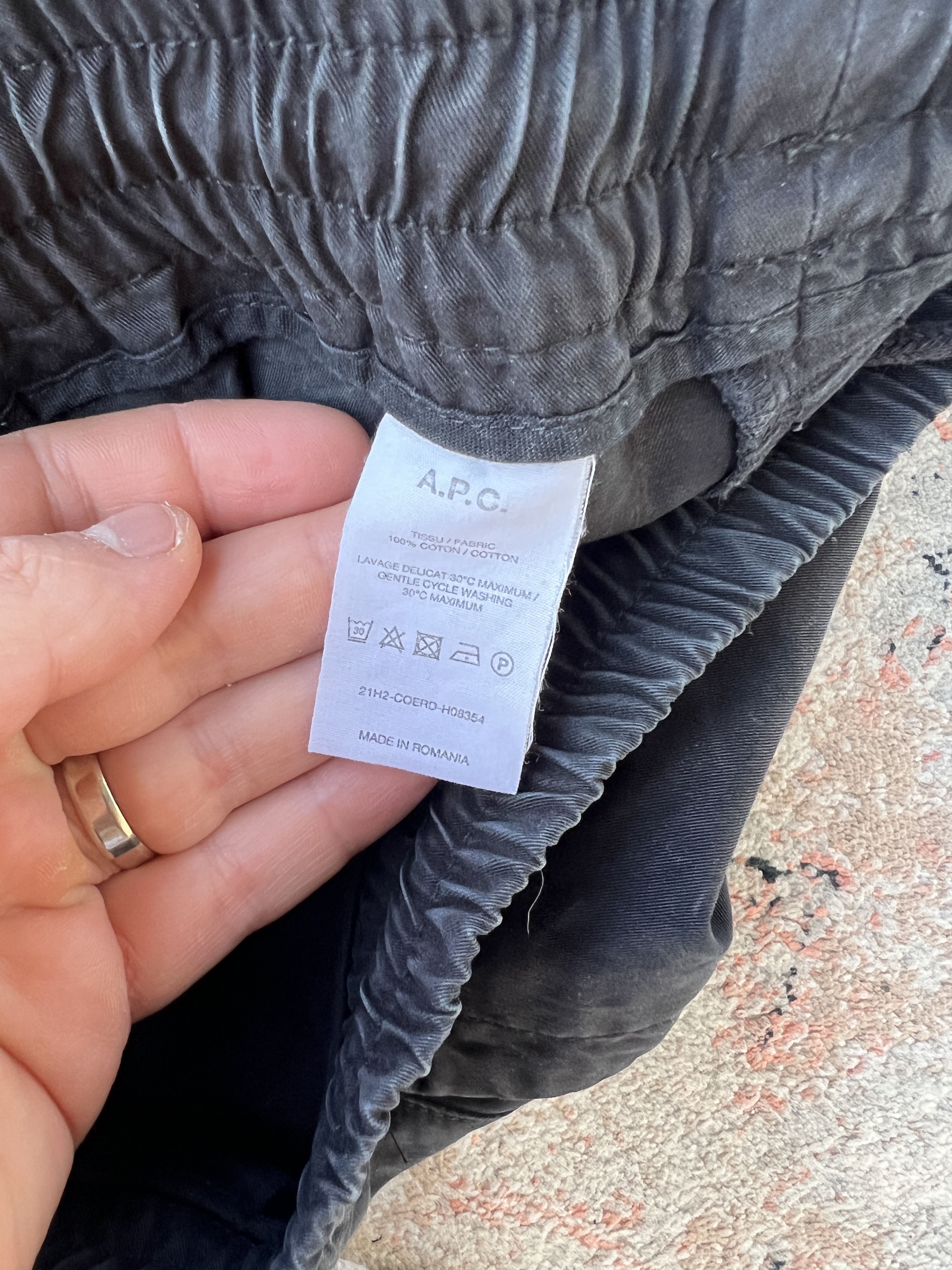 A.P.C. A.P.C. Rue Madame Paris Pants Size US 30 / EU 46 - 5 Thumbnail