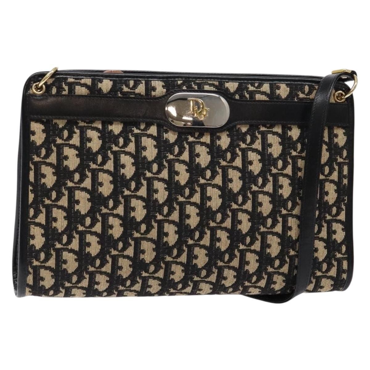 Dior Christian Dior Vintage Trotter Shoulder Bag Canvas Size ONE SIZE - 1 Thumbnail