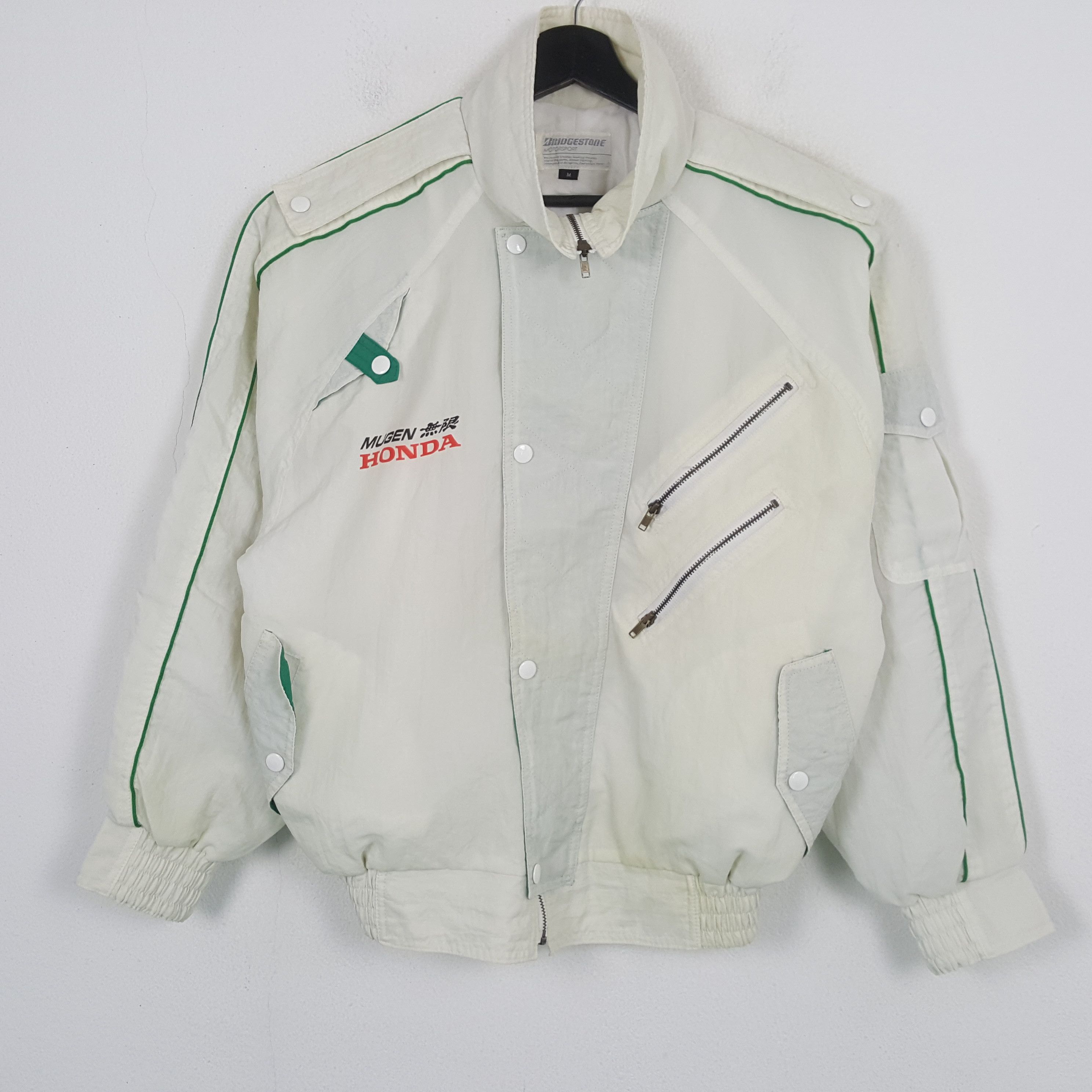 Vintage Mugen Honda Japanese Motorsports Custom Jacket C300N14 Size US L / EU 52-54 / 3 - 3 Thumbnail