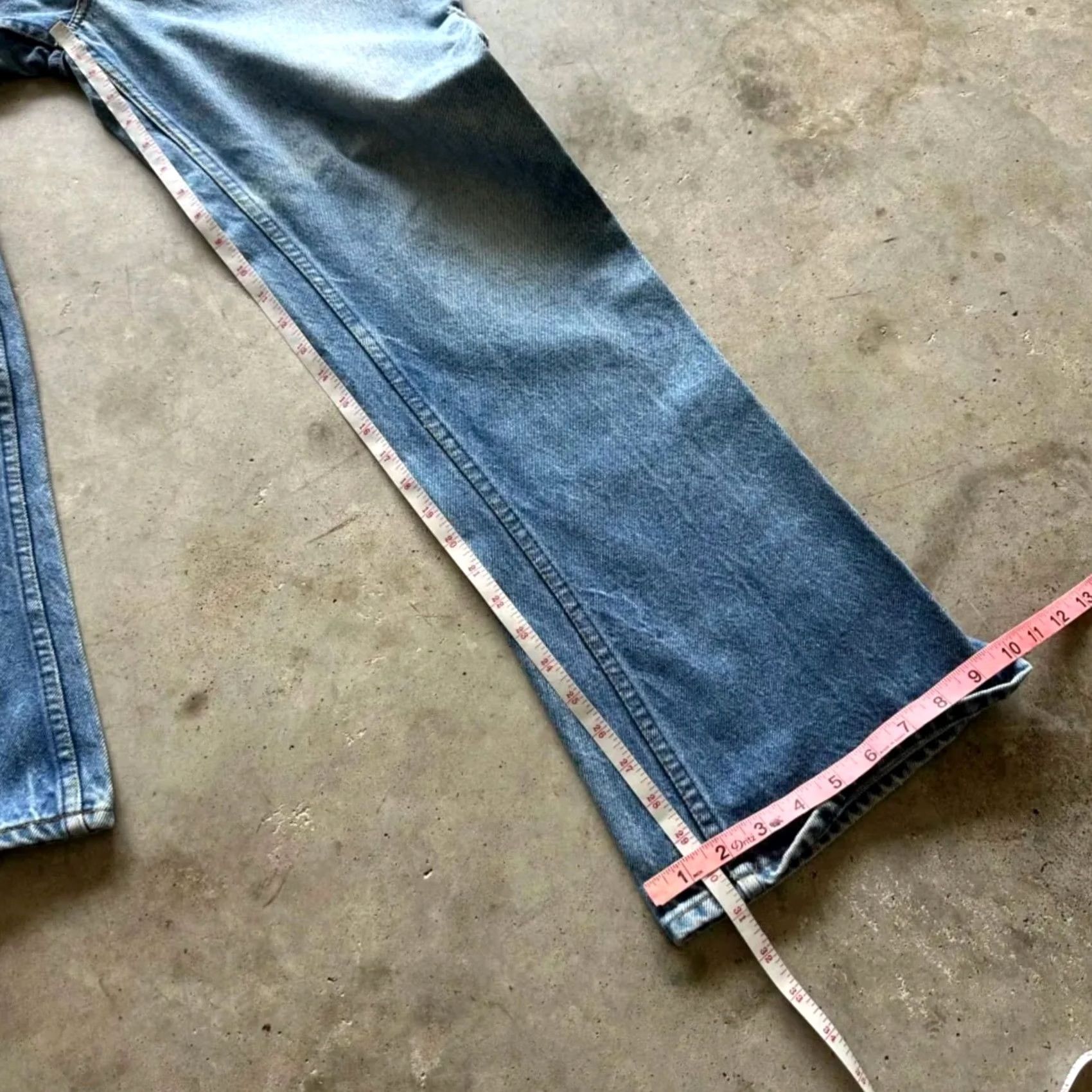 Levi's VINTAGE Levi's 646 Orange Tab Flared Denim Jeans Men 36x31 Blue Regular Size 36 Flared Jeans Mens Size US 36 / EU 52 - 8 Thumbnail