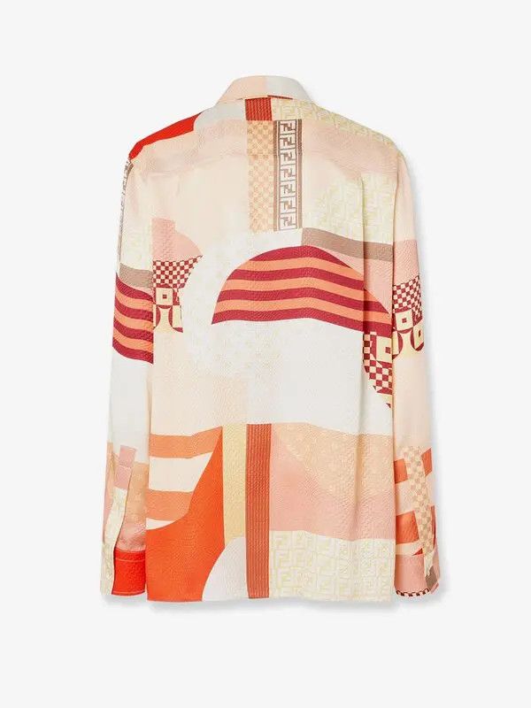 Fendi o1s1wg110426 Shirt in Multicolor Size L / US 10 / IT 46 - 2 Thumbnail