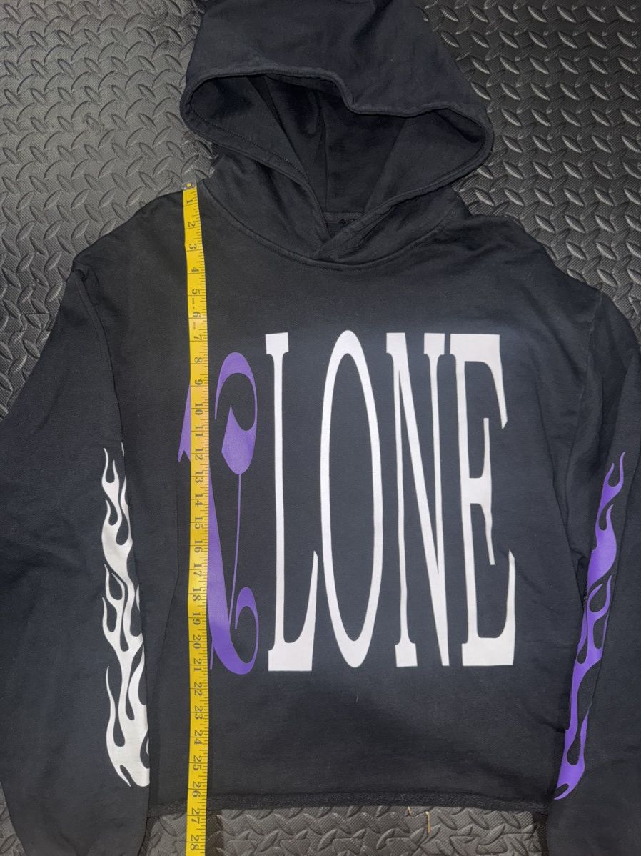 Palm Angels × Vlone VLONE PALM ANGELS HOODIE PURPLE Size US M / EU 48-50 / 2 - 1 Thumbnail