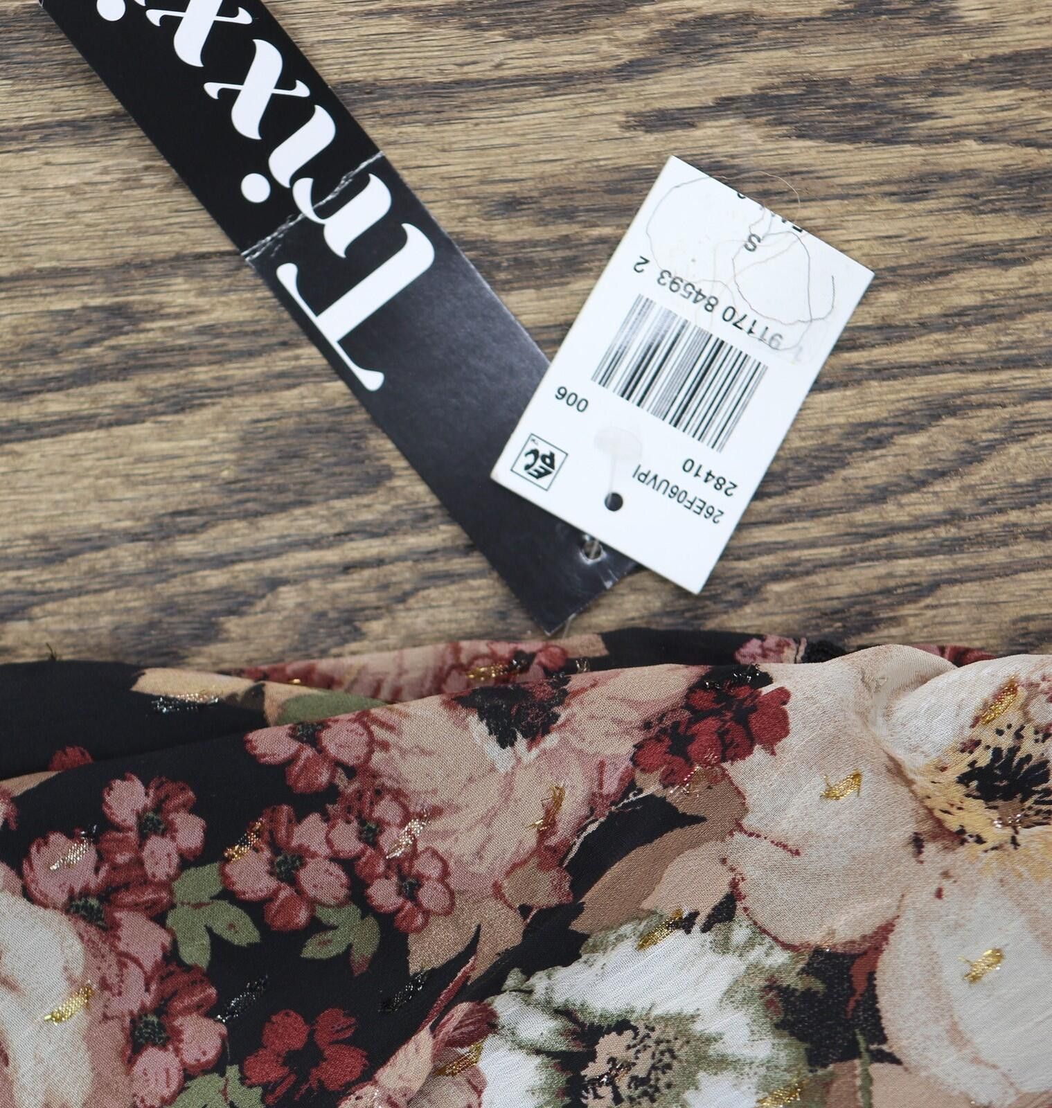 Other Nwt Trixxi Short Ruffle Sleeve Dress Multi Floral Black S Size S / US 4 / IT 40 - 3 Thumbnail