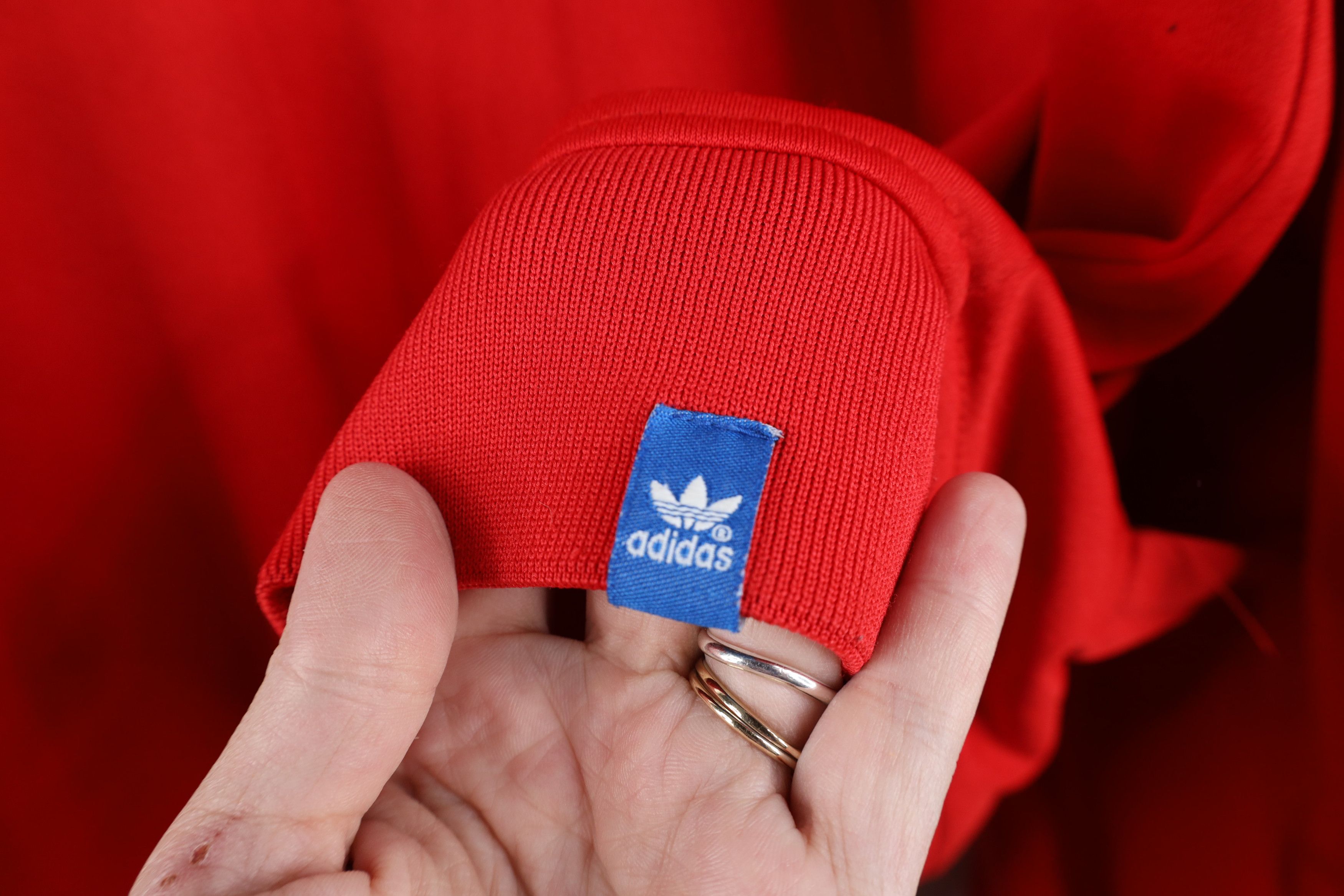 Adidas × Vintage Retro Adidas Chicago Bulls Basketball Warm Up Track Jacket Size US XL / EU 56 / 4 - 14 Thumbnail