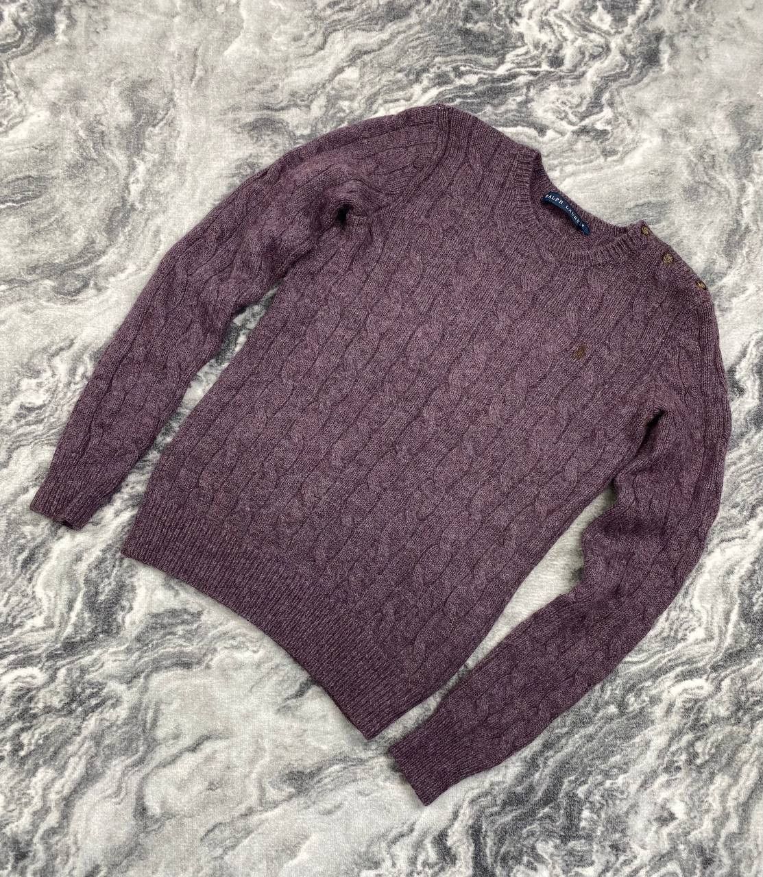 Polo Ralph Lauren Polo Ralph Lauren Cable Knit Wool Cashemere Sweater Size M / US 6-8 / IT 42-44 - 1 Thumbnail
