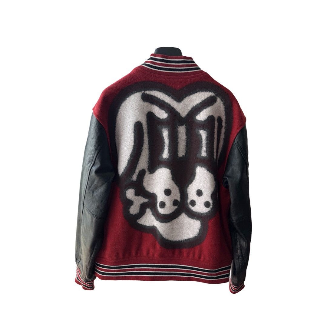Supreme Supreme FW18 Bone Varsity Jacket Size US M / EU 48-50 / 2 - 2 Thumbnail
