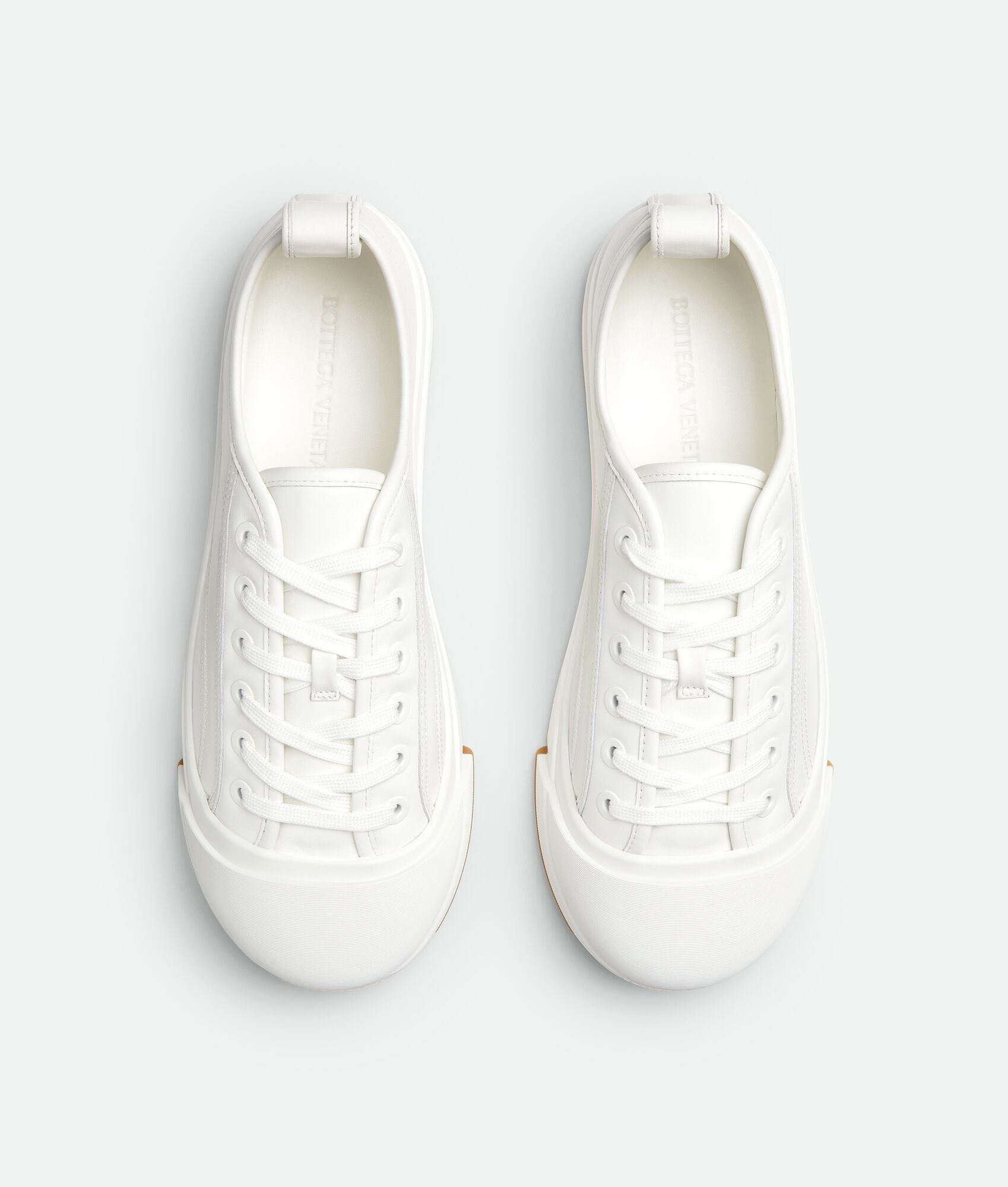Bottega Veneta o1w1db10225 Vulcan Low-Top Sneakers in White Size US 12 / EU 45 - 4 Thumbnail