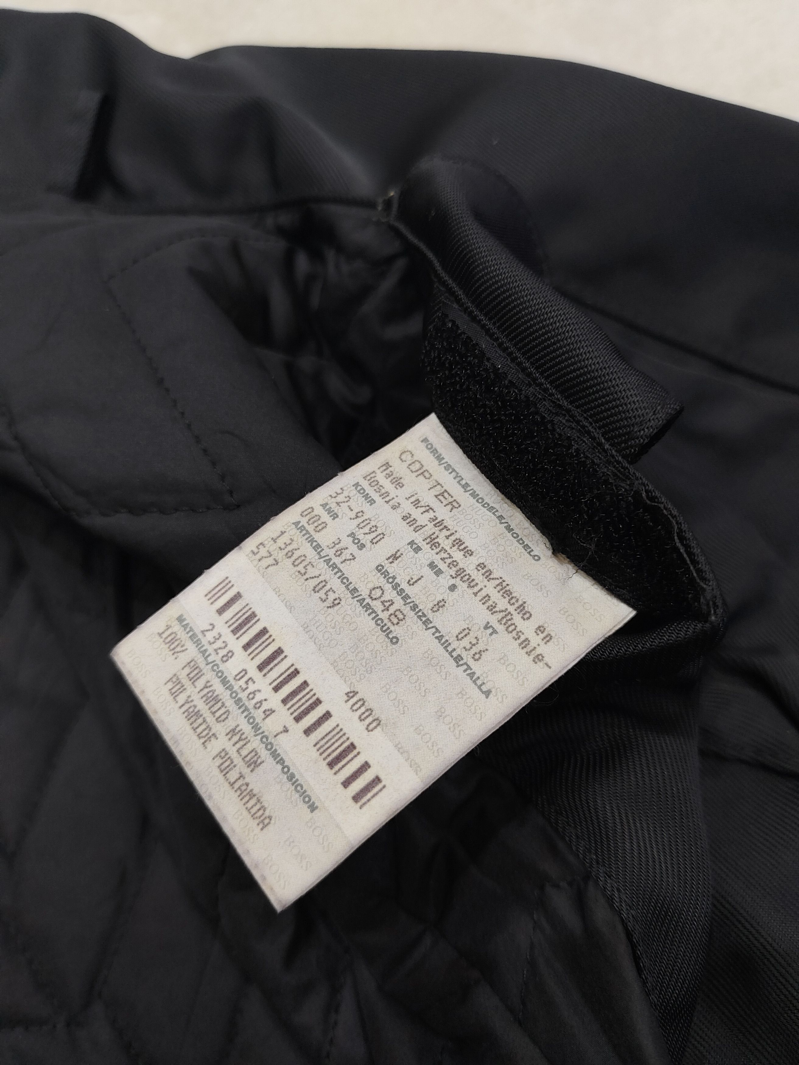 Hugo Boss 00s Hugo Boss- Archive Lamb Fur Collar Copter Jacket Size US M / EU 48-50 / 2 - 8 Thumbnail