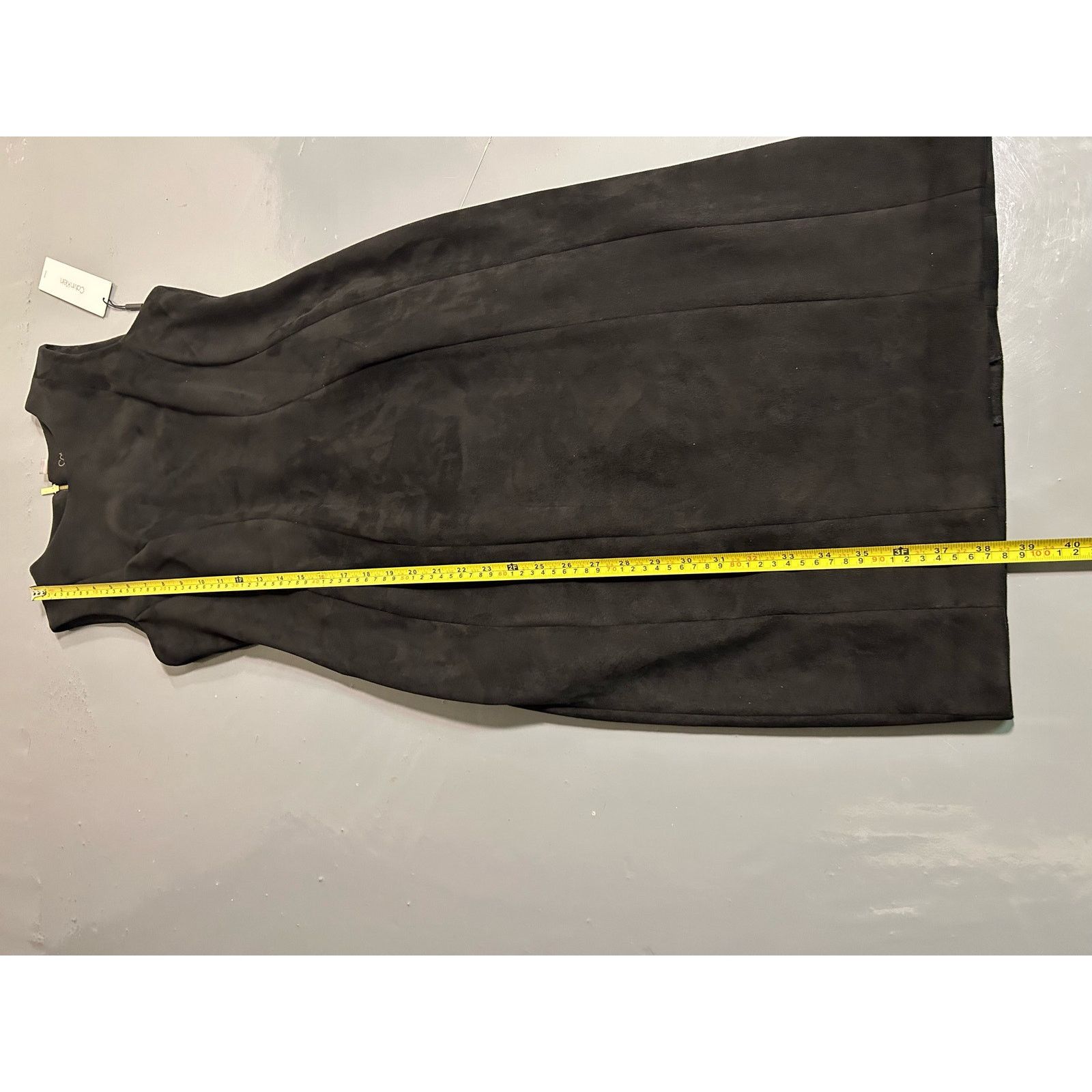 Calvin Klein Calvin Klein Suede Dress Suede New With Tags Size 4 Size S / US 4 / IT 40 - 5 Thumbnail