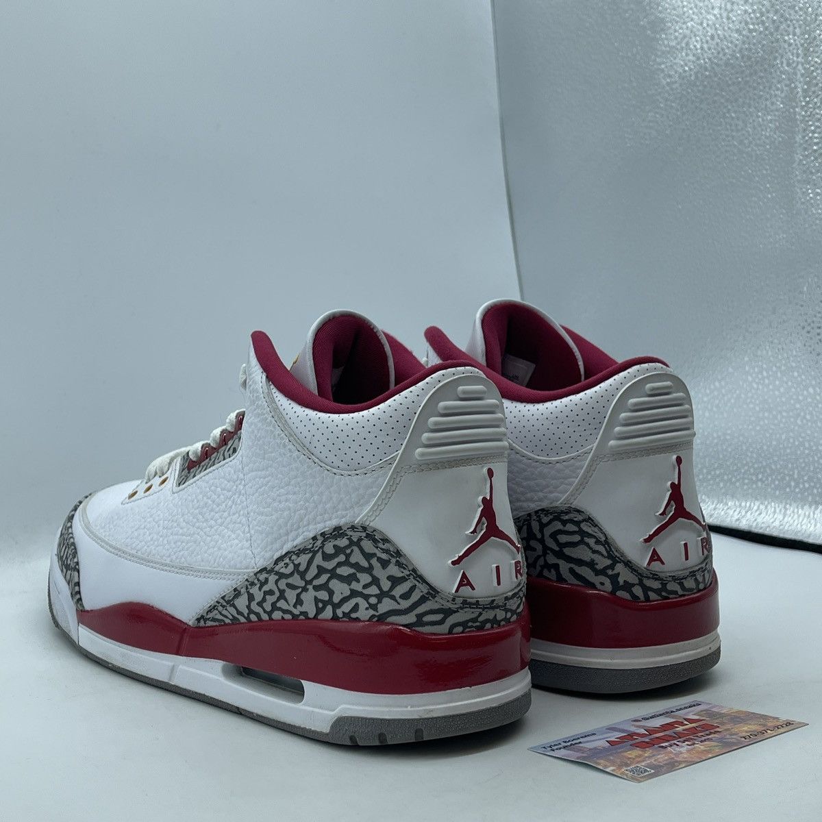 Jordan Brand Air Jordan 3 Cardinal Red Size US 10 / EU 43 - 4 Thumbnail