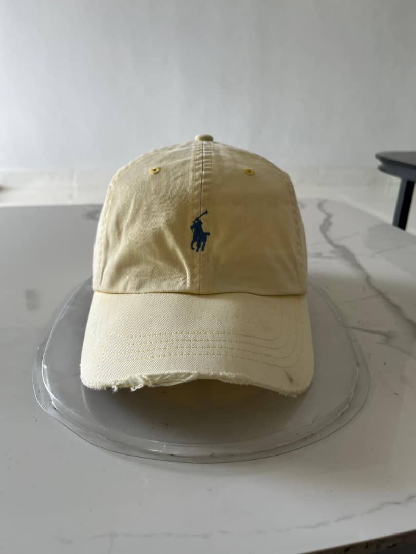 Polo Ralph Lauren VINTAGE POLO RALPH LAUREN SMALL PONY ADJUSTABLE LEATHER HAT Size ONE SIZE - 1 Thumbnail