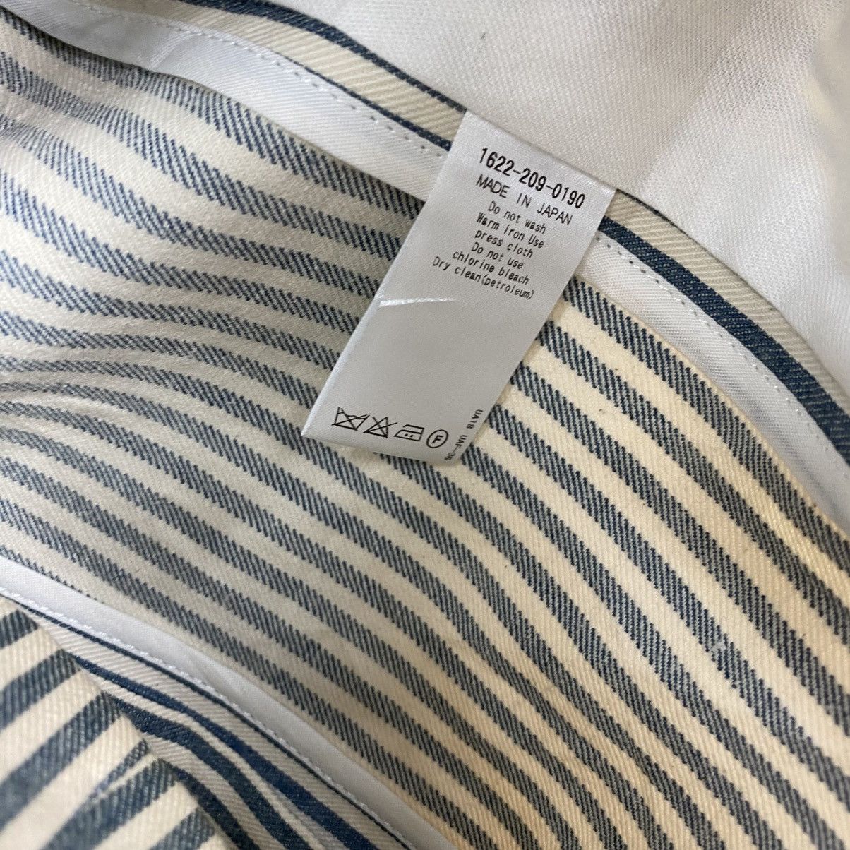 45rpm 🫶Japanese Brand Beauty & Youth Stripe Hikory Style Jacket Size US S / EU 44-46 / 1 - 9 Thumbnail