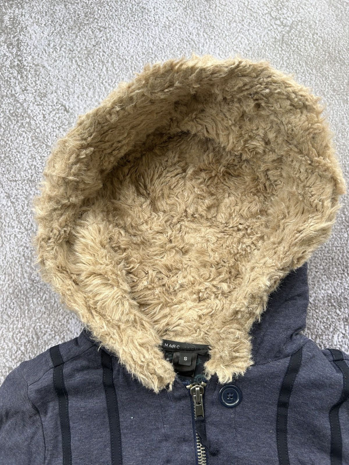If Six Was Nine 💸BINDINGOFFER💸Marc jacobs zip faux fur hoodie LGB style Size US S / EU 44-46 / 1 - 7 Thumbnail