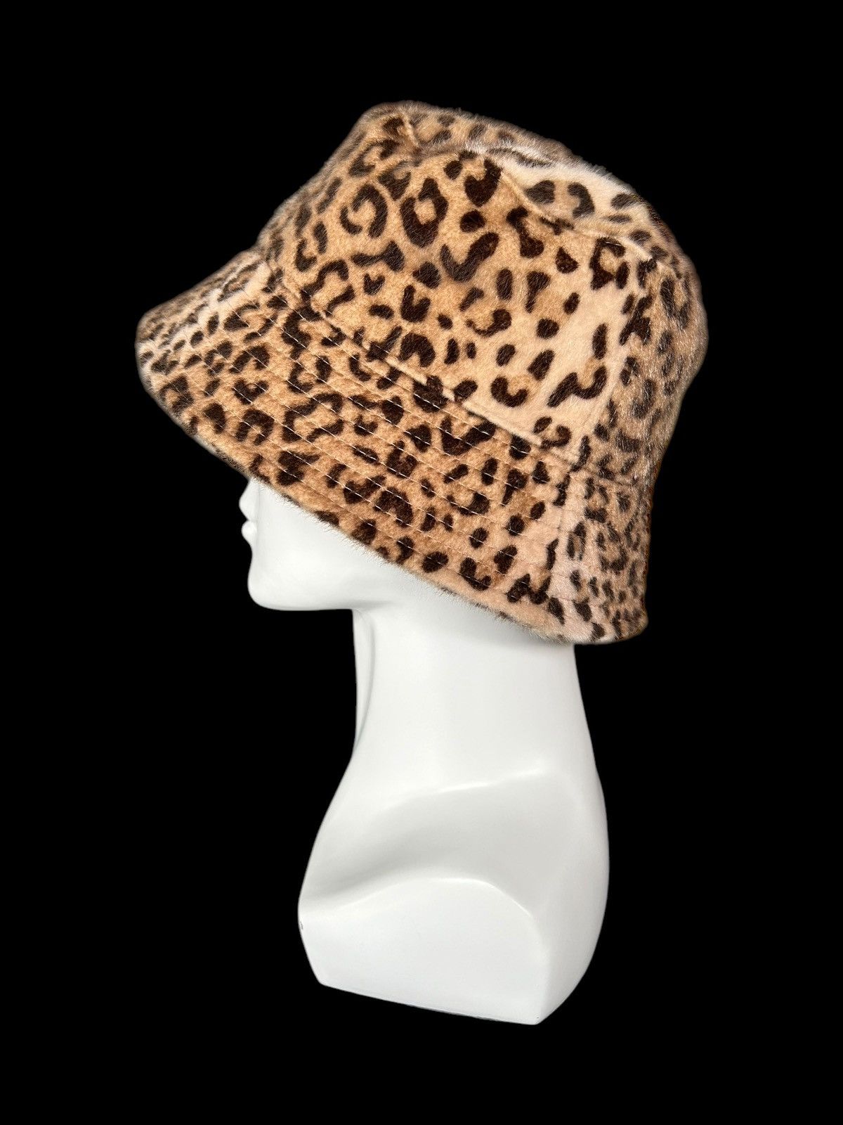 Japanese Brand × Kapital × Vintage Leopard Japanese Style hairy Bucket Hats Rare🎌☠️☠️ Size ONE SIZE - 3 Thumbnail