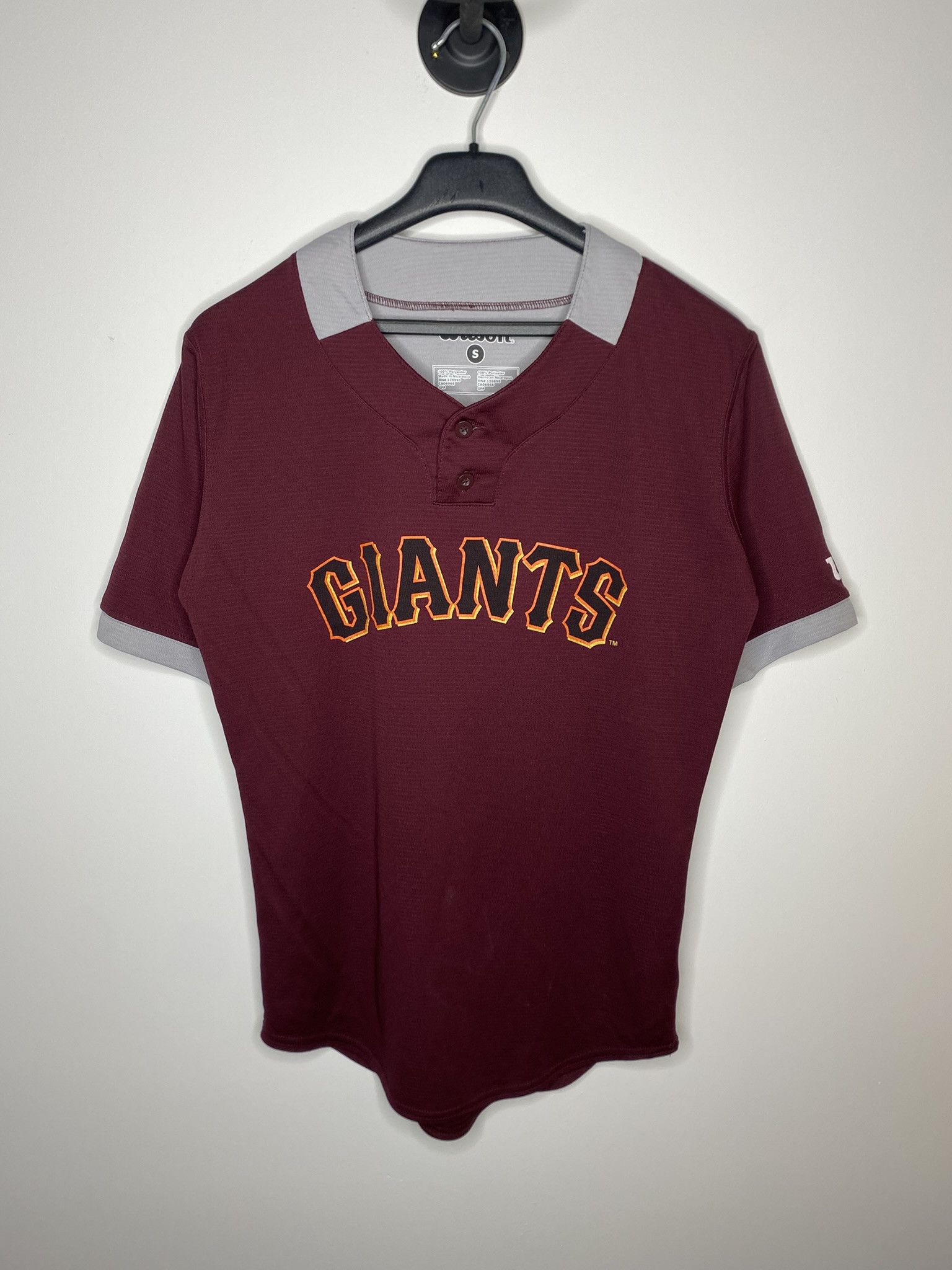 Wilson SAN FRANCISCO GIANTS MLB BASEBALL JERSEY SHIRT WILSON SIZE S Size US S / EU 44-46 / 1 - 1 Thumbnail