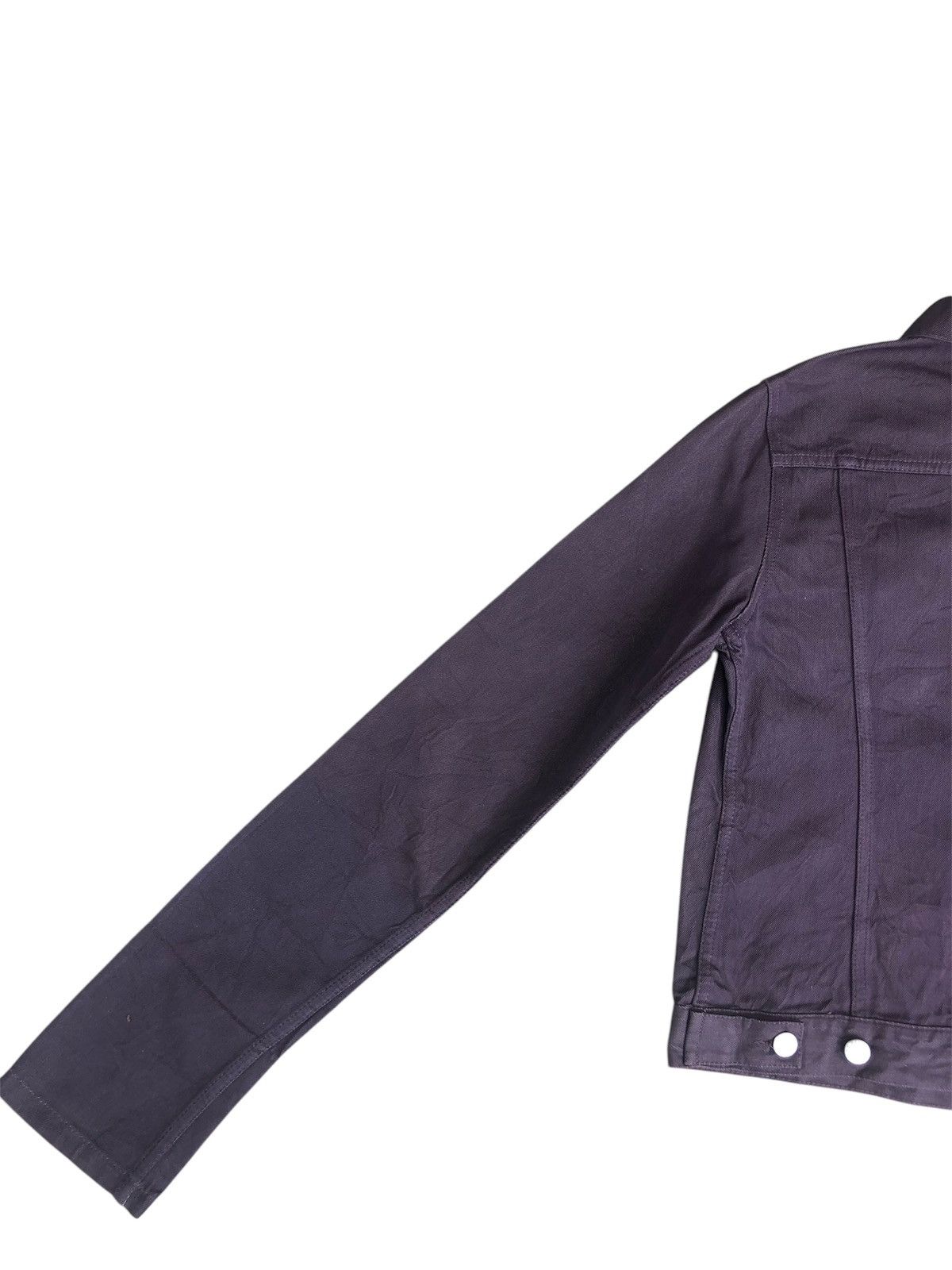 Helmut Lang Helmut Lang Denim Jacket Raw Silk Denim Size US XXS / EU 40 - 6 Thumbnail