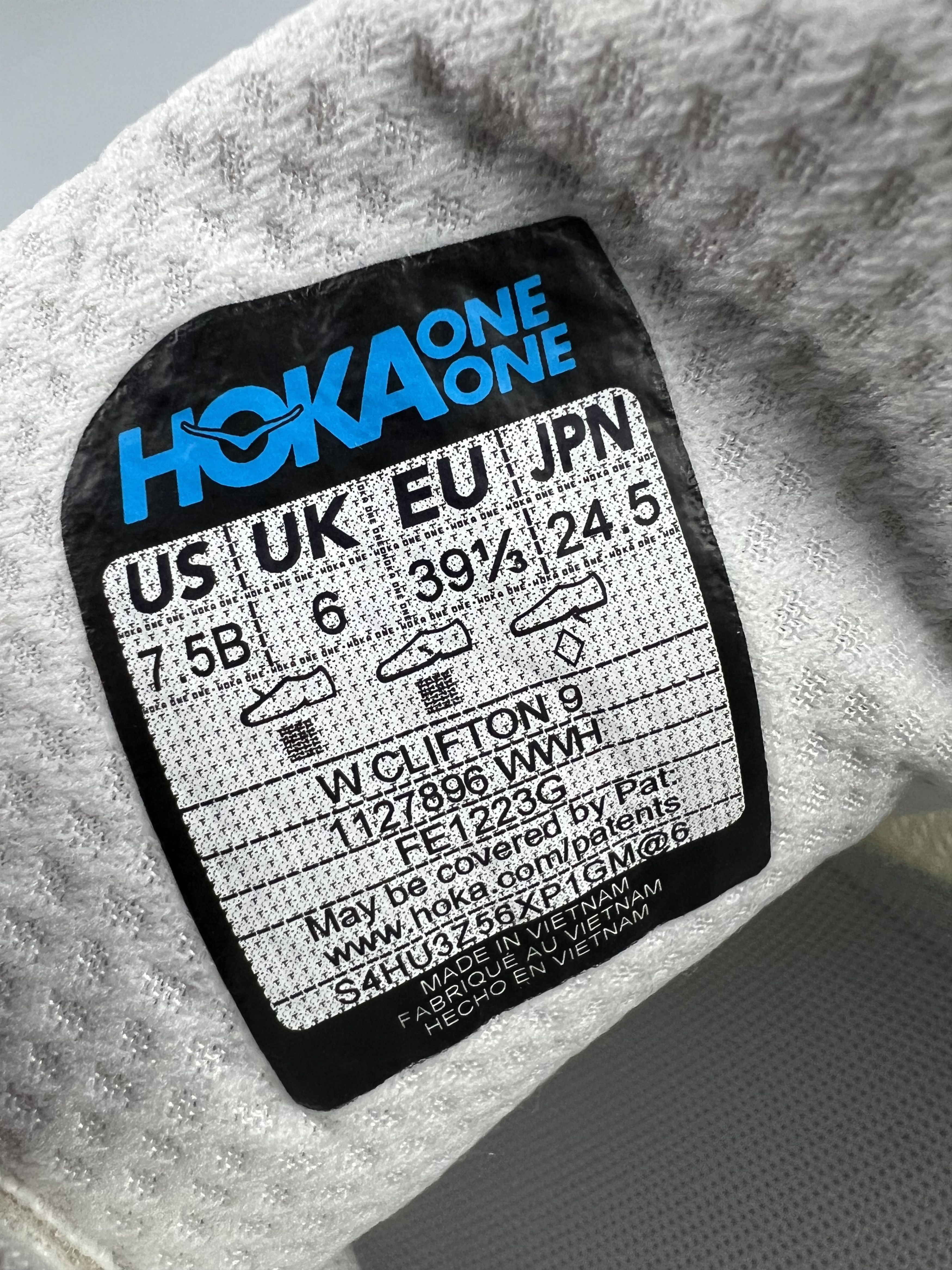 Hoka 7.5B Hoka One One Clifton 9 Running Shoes Walking Gym Size US 7.5 / IT 37.5 - 8 Thumbnail
