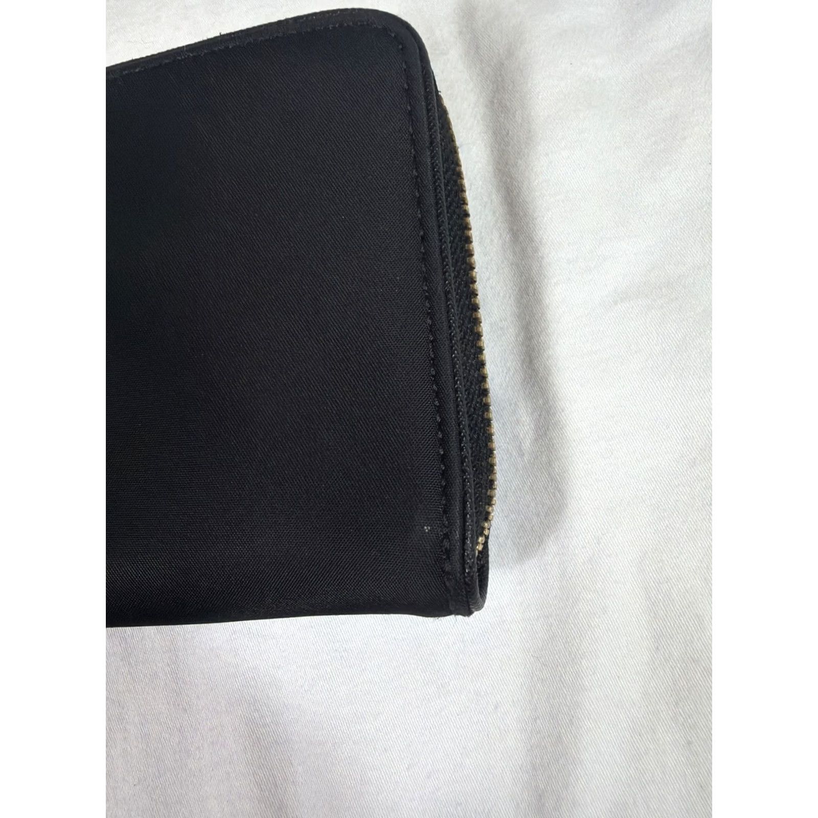 Vintage kate spade new york Chelsea Wallet Continental Zip-Around Black Nylon Women Size ONE SIZE - 4 Thumbnail
