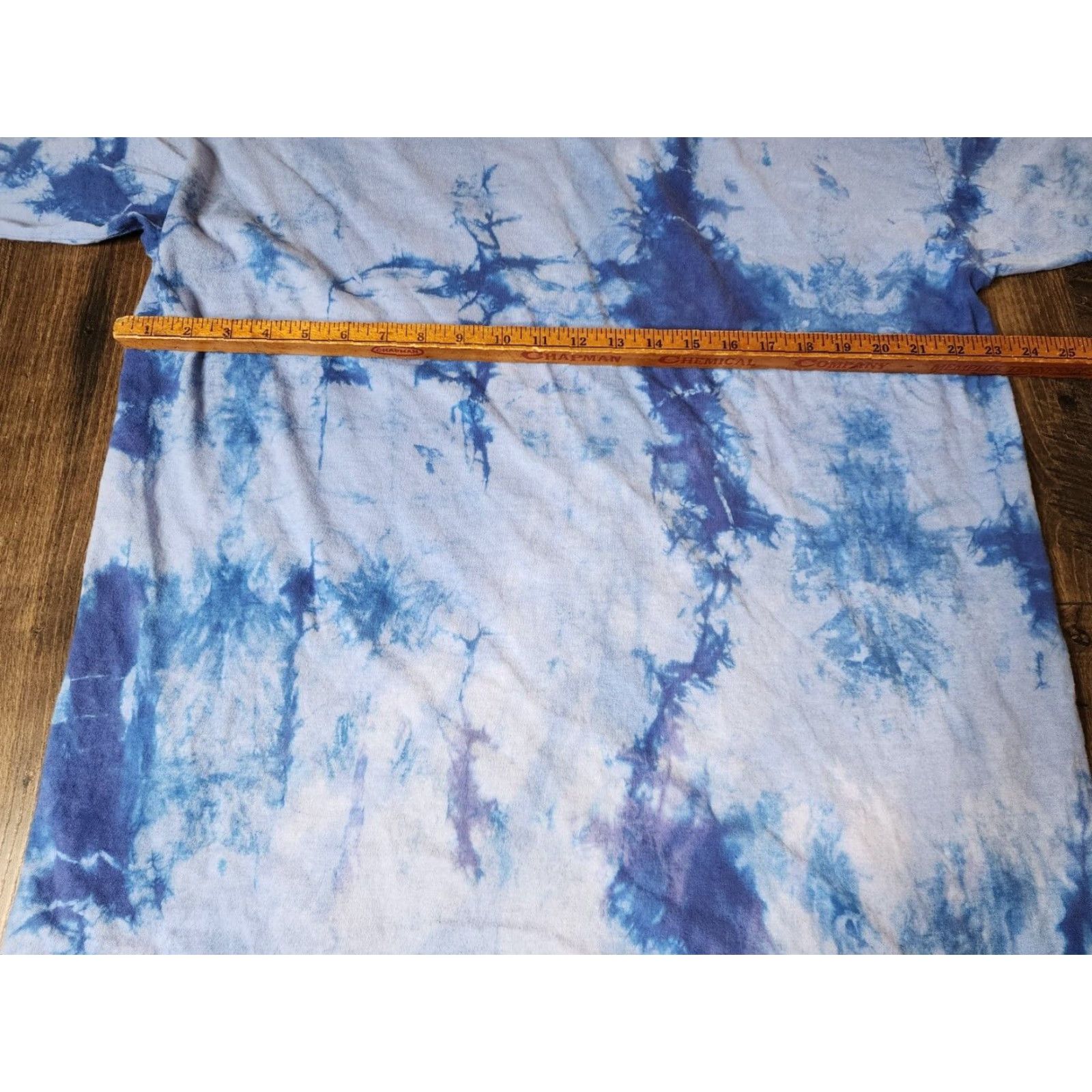 Vintage VINTAGE M&M World Las Vegas Unisex Adult Tie Dye Blue Short Sleeve One Size Sleep Shirt Size ONE SIZE - 3 Thumbnail