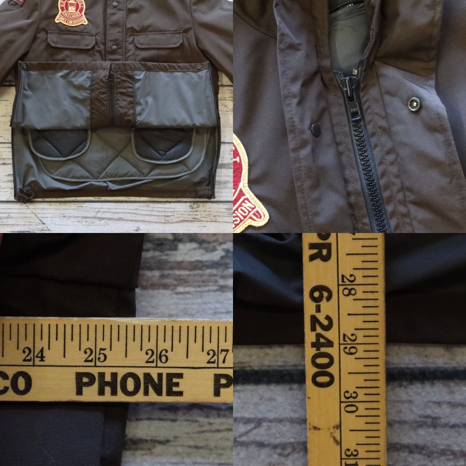 Vintage VINTAGE Blauer San Francisco Muni Gore Tex Work Jacket - Size M Brown Mens Jacket Size US M / EU 48-50 / 2 - 8 Thumbnail
