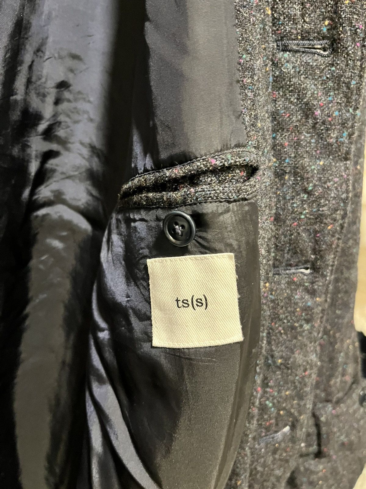 Ts(S) Ts(s) quilted navy wool overcoat Size US M / EU 48-50 / 2 - 6 Thumbnail