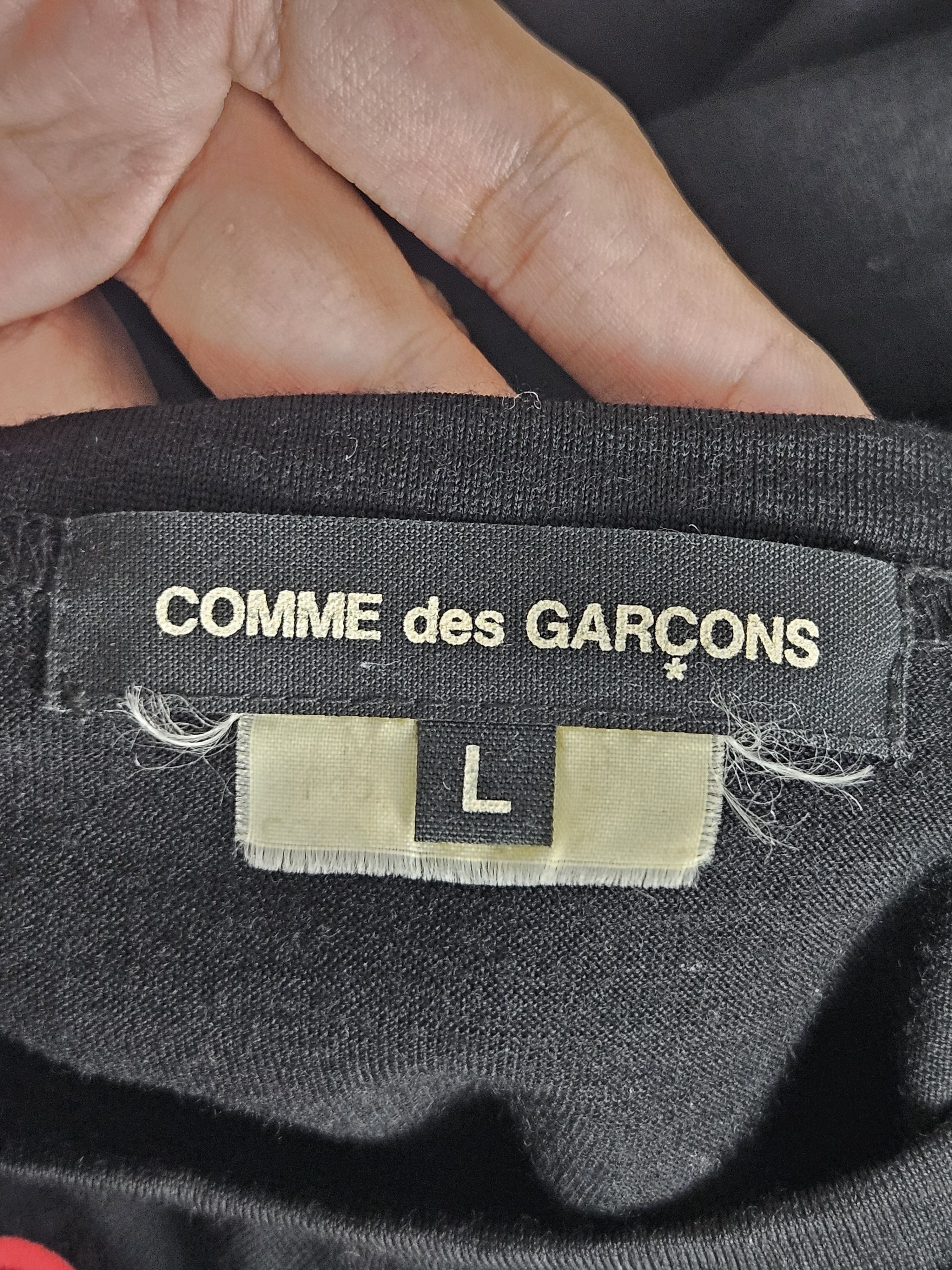 Comme des Garcons Comme des Garcons CDG Live Free With Strong Will Wool shirt Size US L / EU 52-54 / 3 - 4 Thumbnail