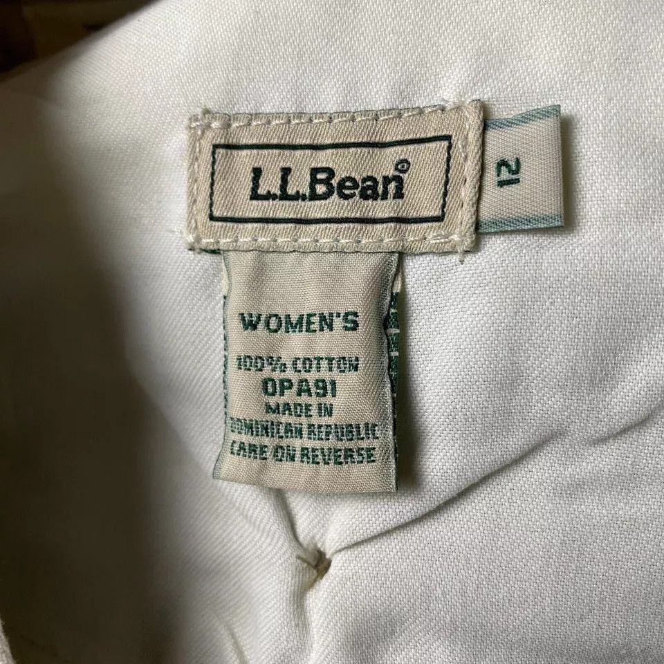 L.L. Bean LL Bean Chino Shorts Women's Size 12 Adults 30" Waist Size 34" / US 12 / IT 48 - 8 Thumbnail